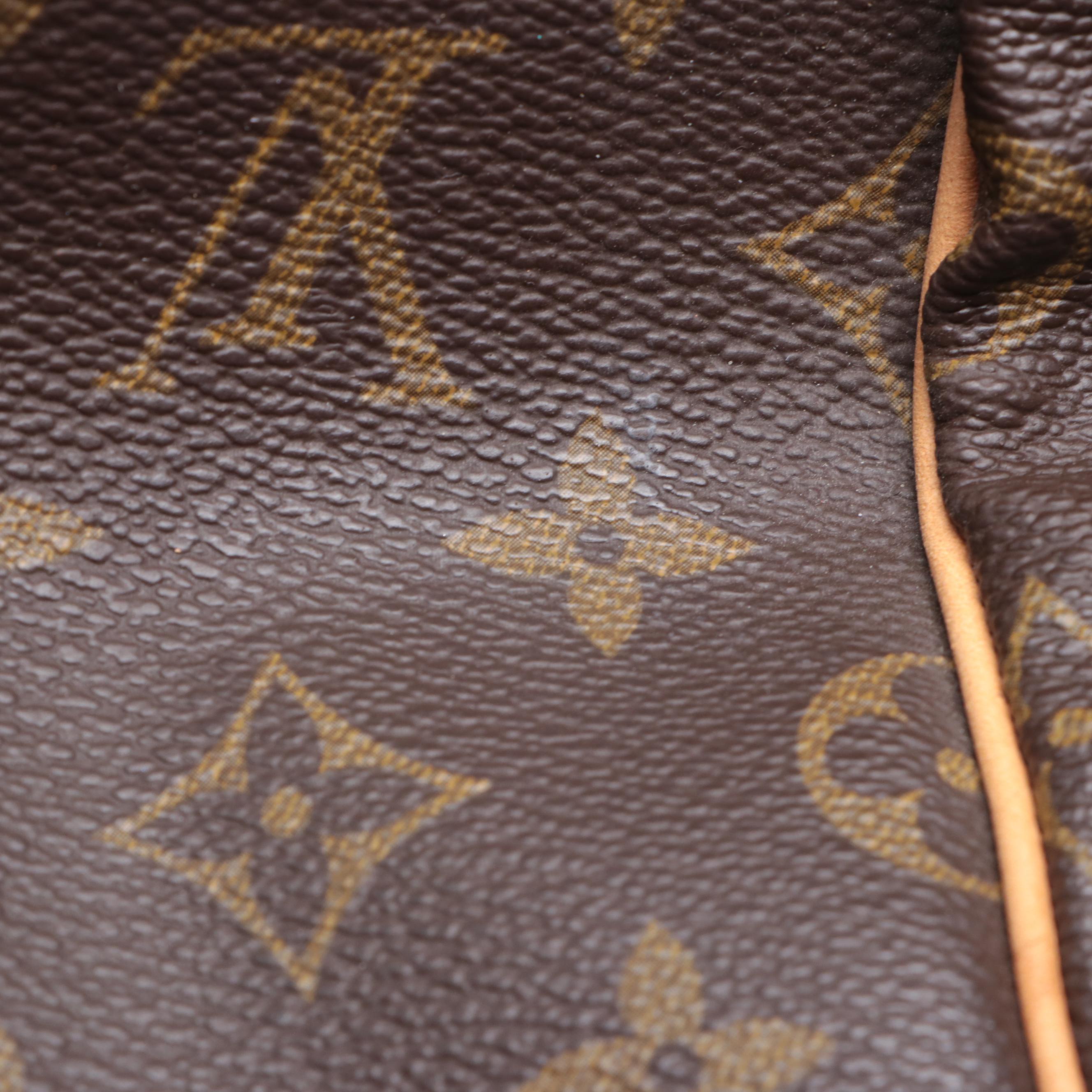Louis Vuitton Keepall 55 in Monogram Canvas and Vachetta Leather