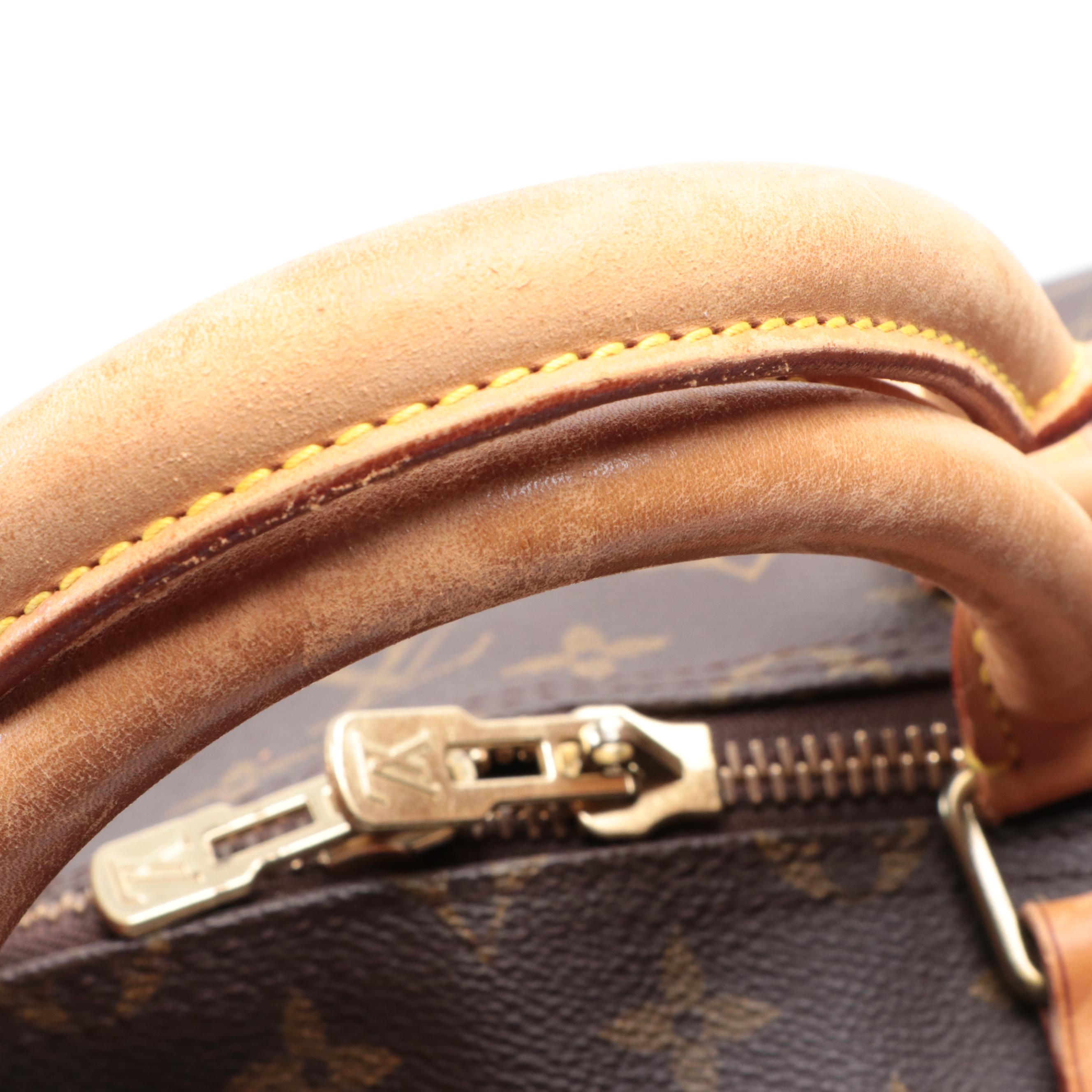 Louis Vuitton Keepall 55 in Monogram Canvas and Vachetta Leather