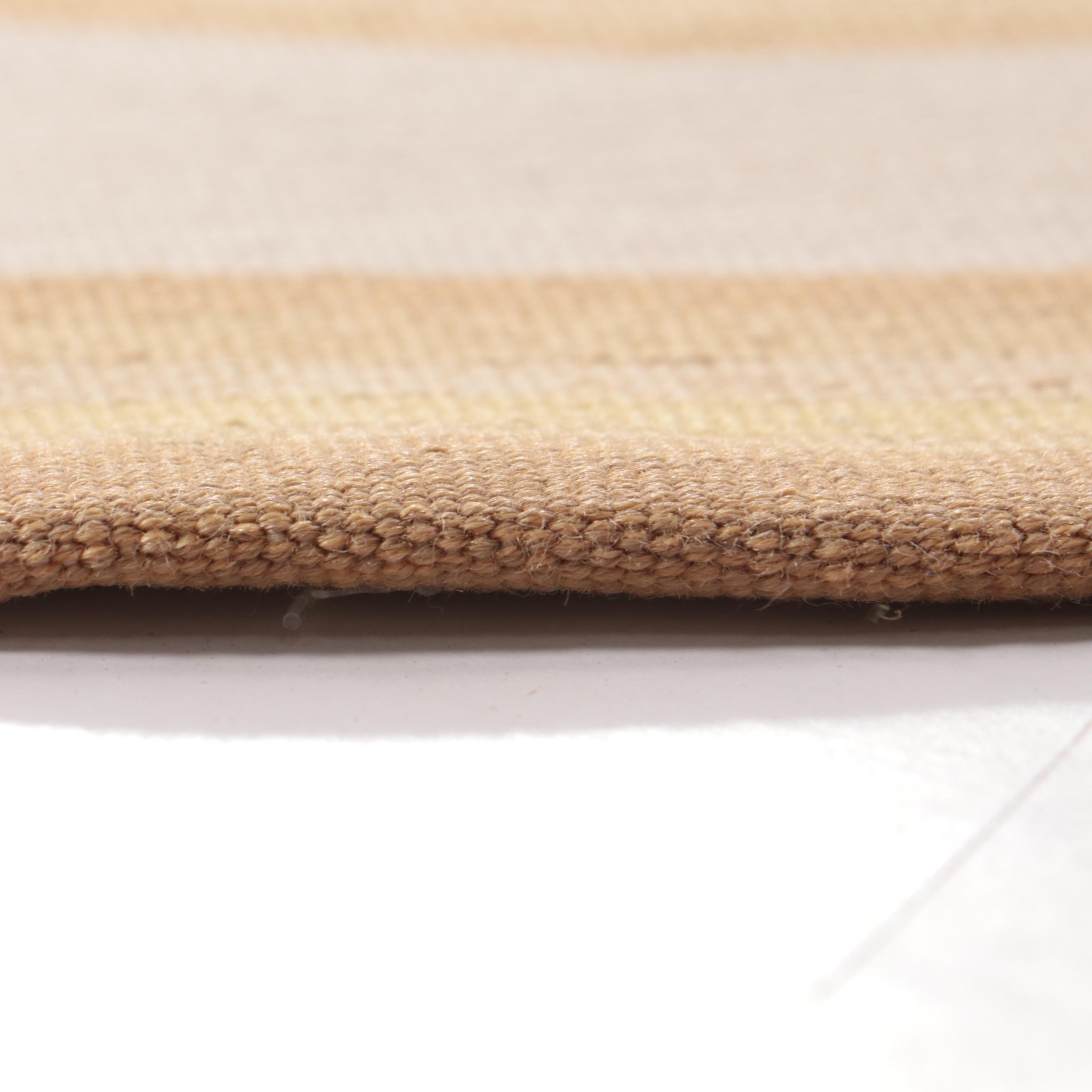 8' Round Handwoven French Aubusson Style Area Rug