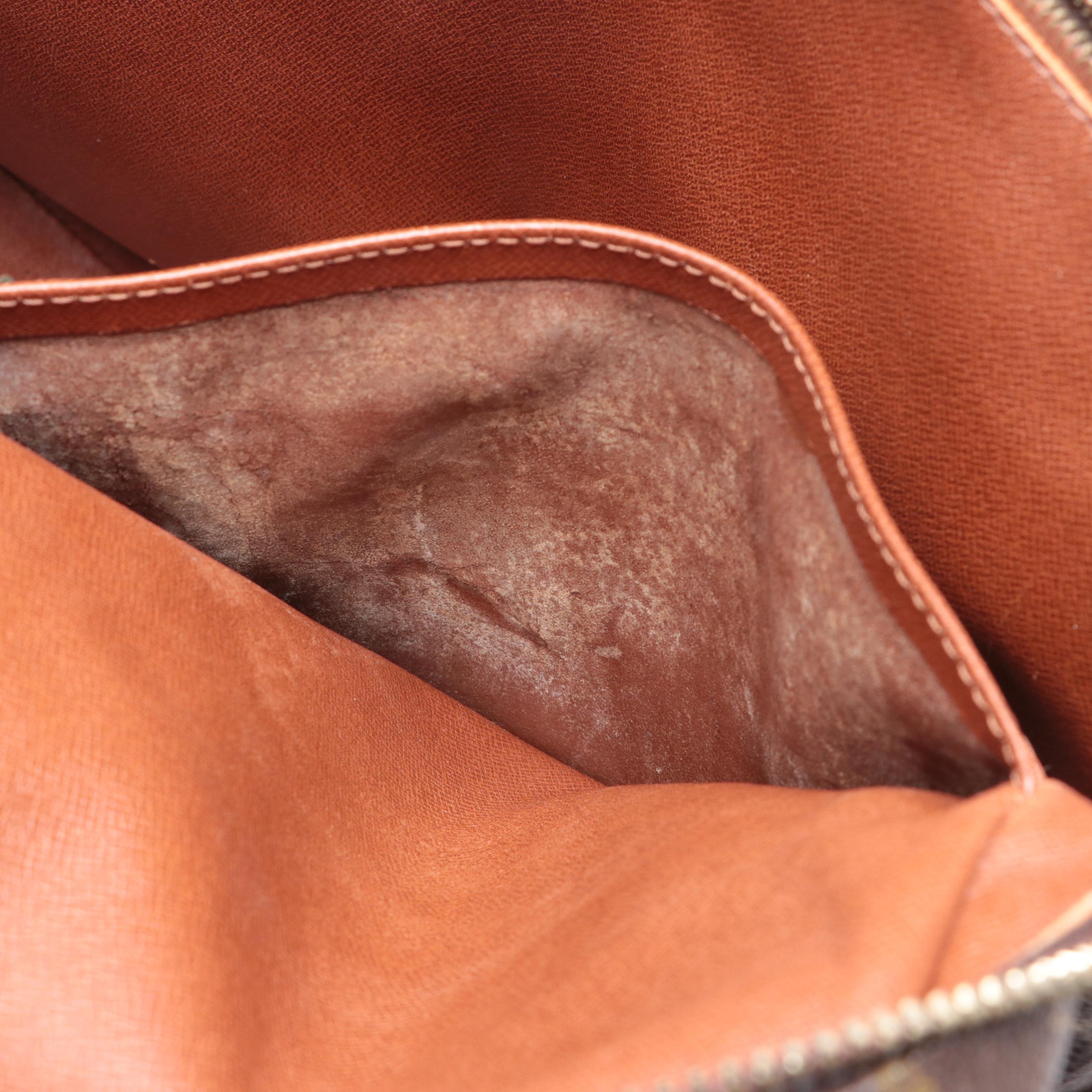 Louis Vuitton Porte-Documents Voyage Briefcase in Monogram Canvas and Leather