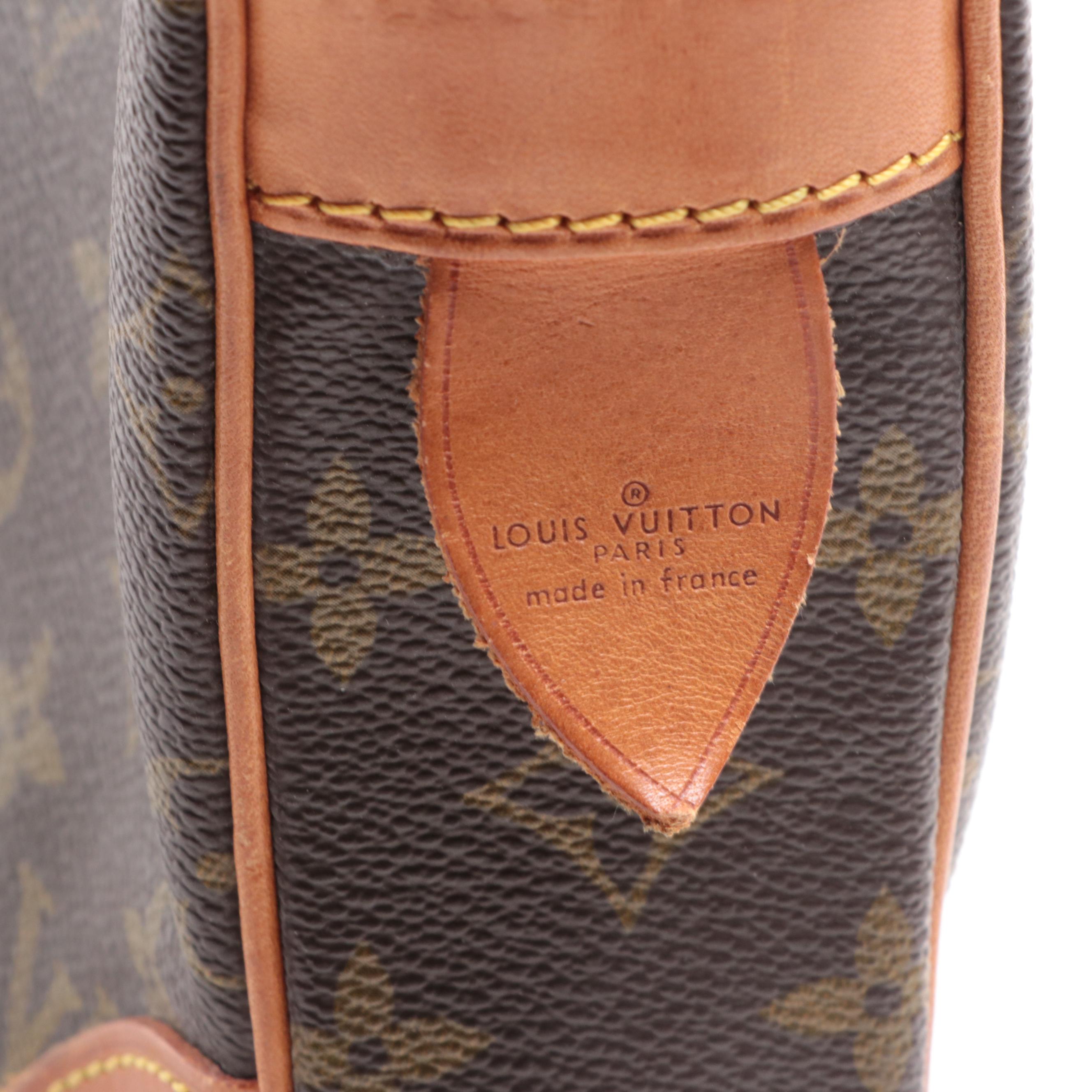 Louis Vuitton Porte-Documents Voyage Briefcase in Monogram Canvas and Leather