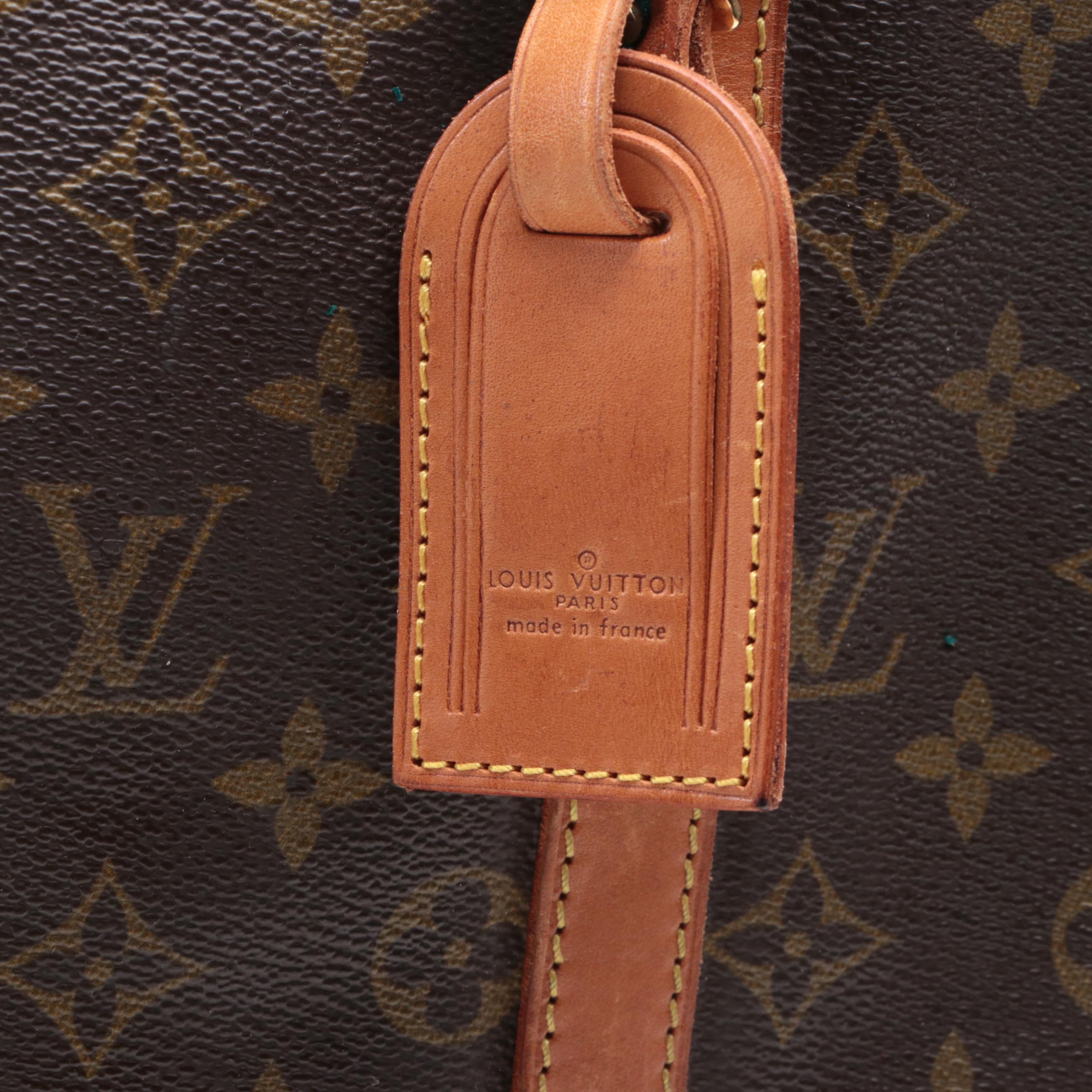 Louis Vuitton Porte-Documents Voyage Briefcase in Monogram Canvas and Leather