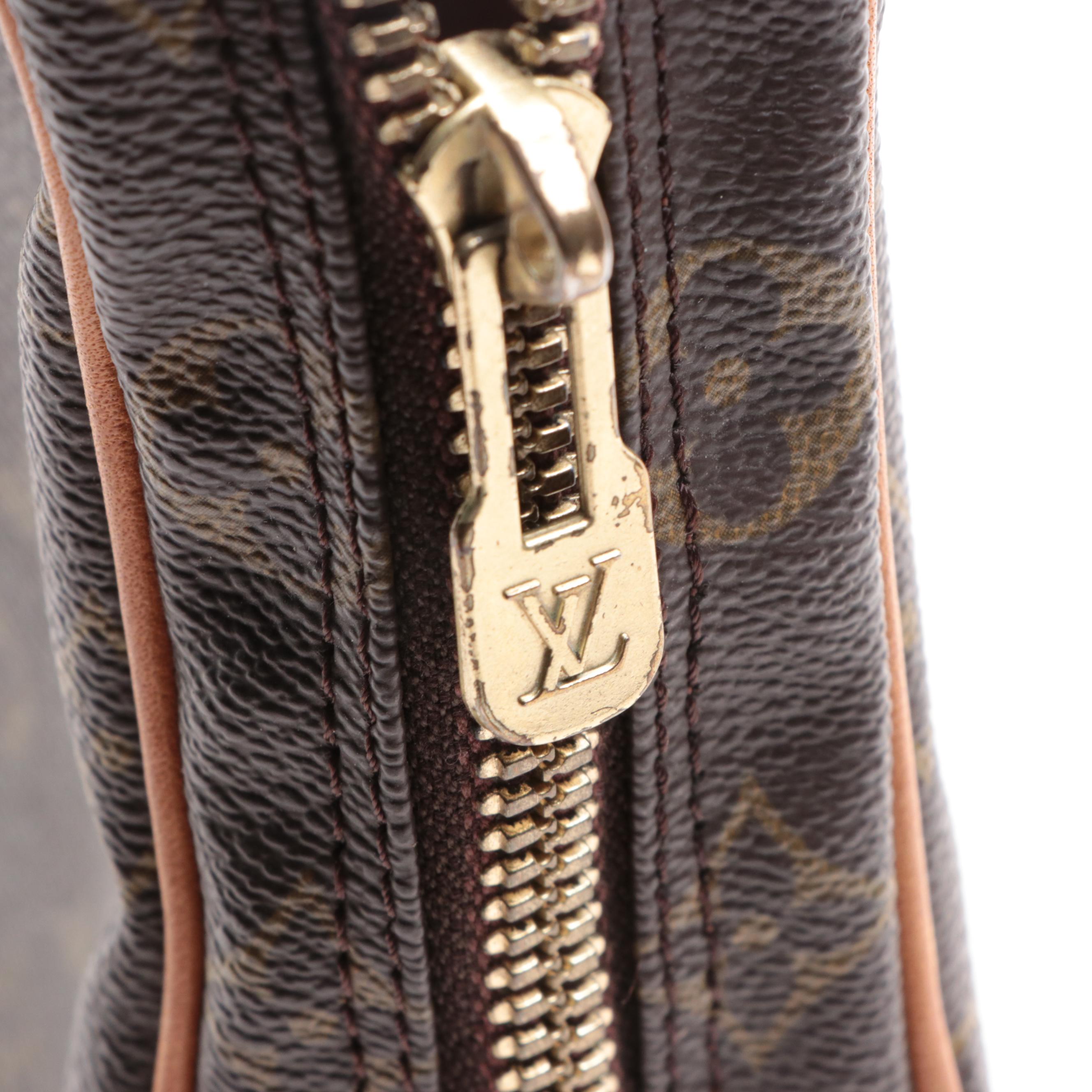 Louis Vuitton Porte-Documents Voyage Briefcase in Monogram Canvas and Leather