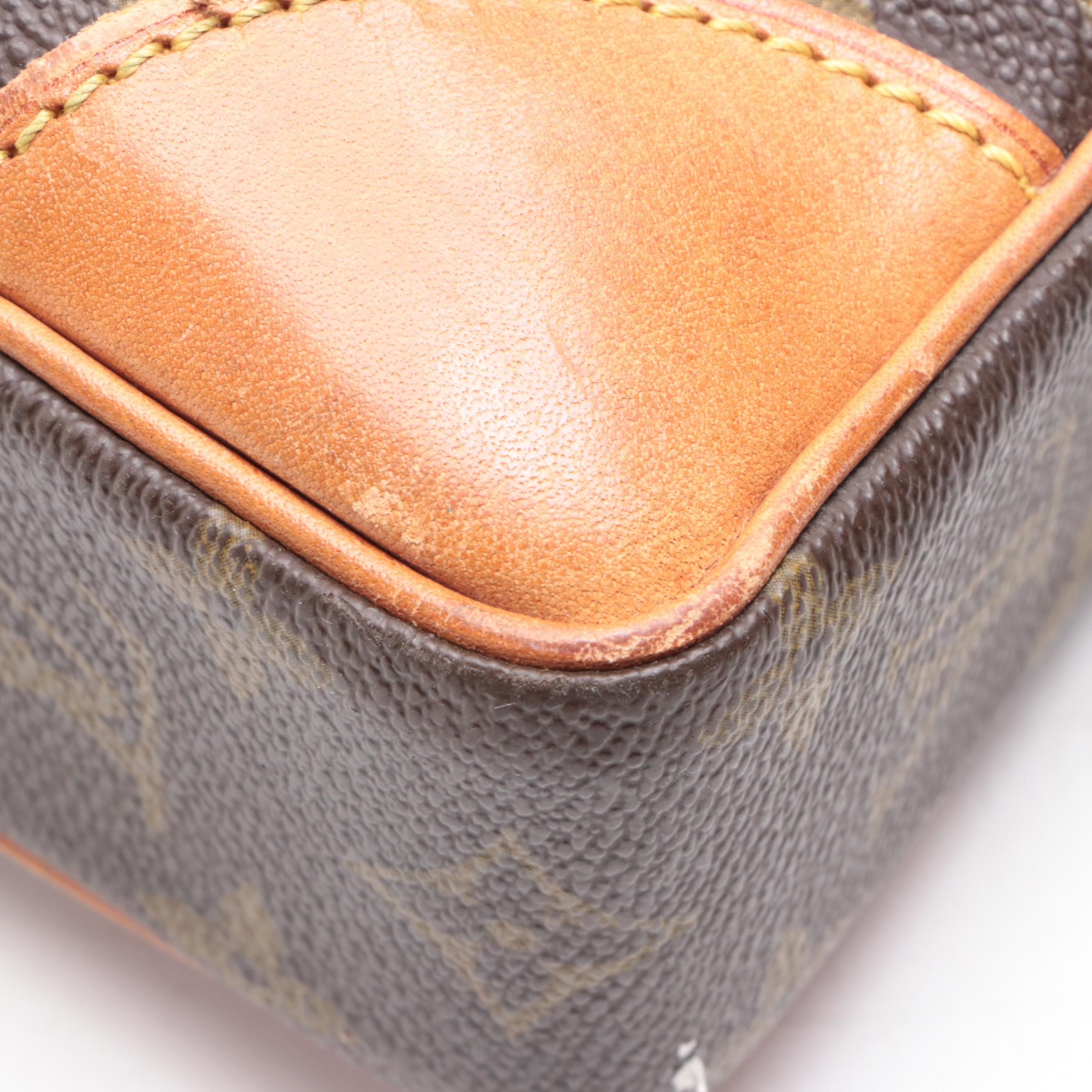 Louis Vuitton Porte-Documents Voyage Briefcase in Monogram Canvas and Leather