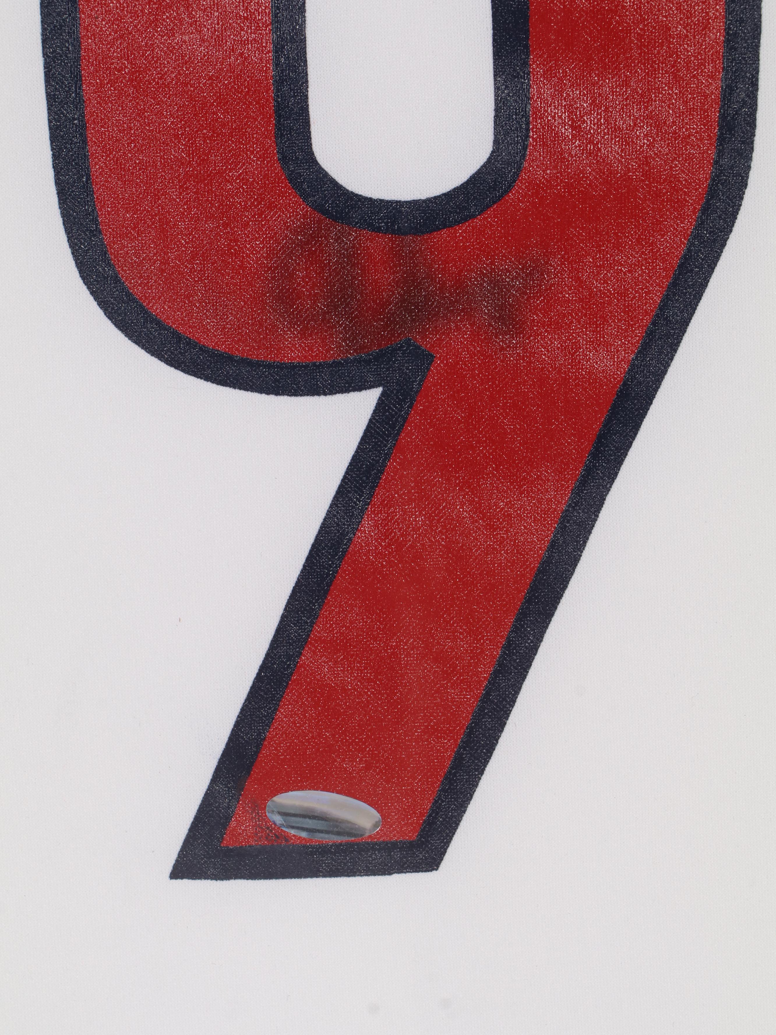 Mia Hamm Signed Nike Jersey in Matted Frame