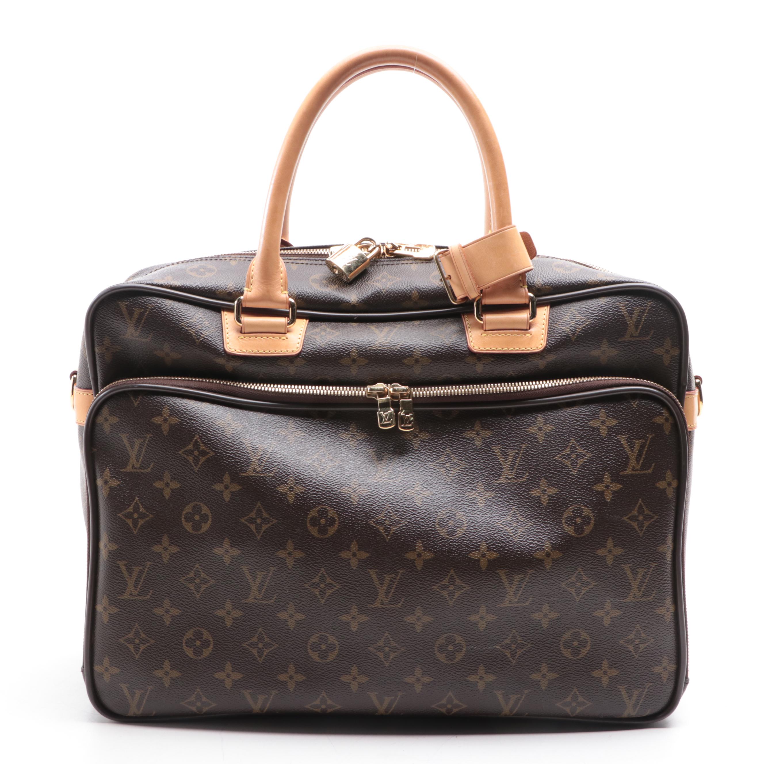 Louis Vuitton Icare Travel Bag in Monogram Canvas and Smooth Leather
