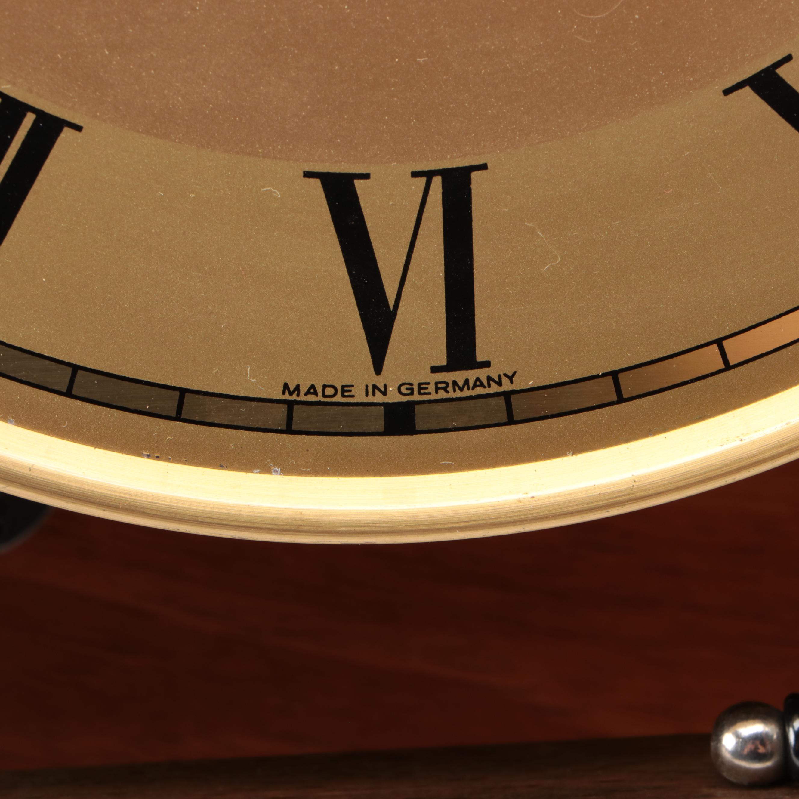 Linden Wood Wall Clock, Late 20th Century