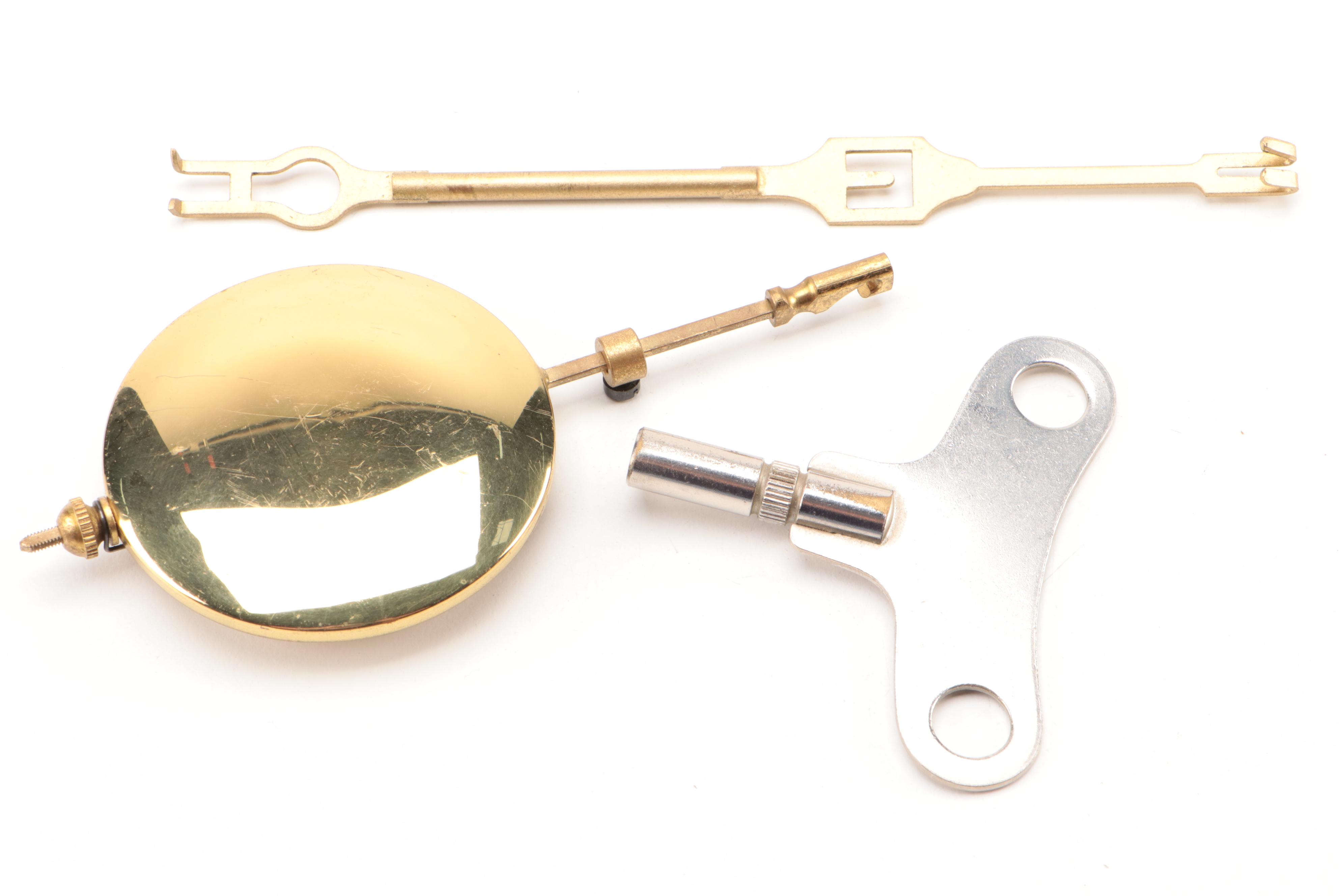 Linden Wood Wall Clock, Late 20th Century