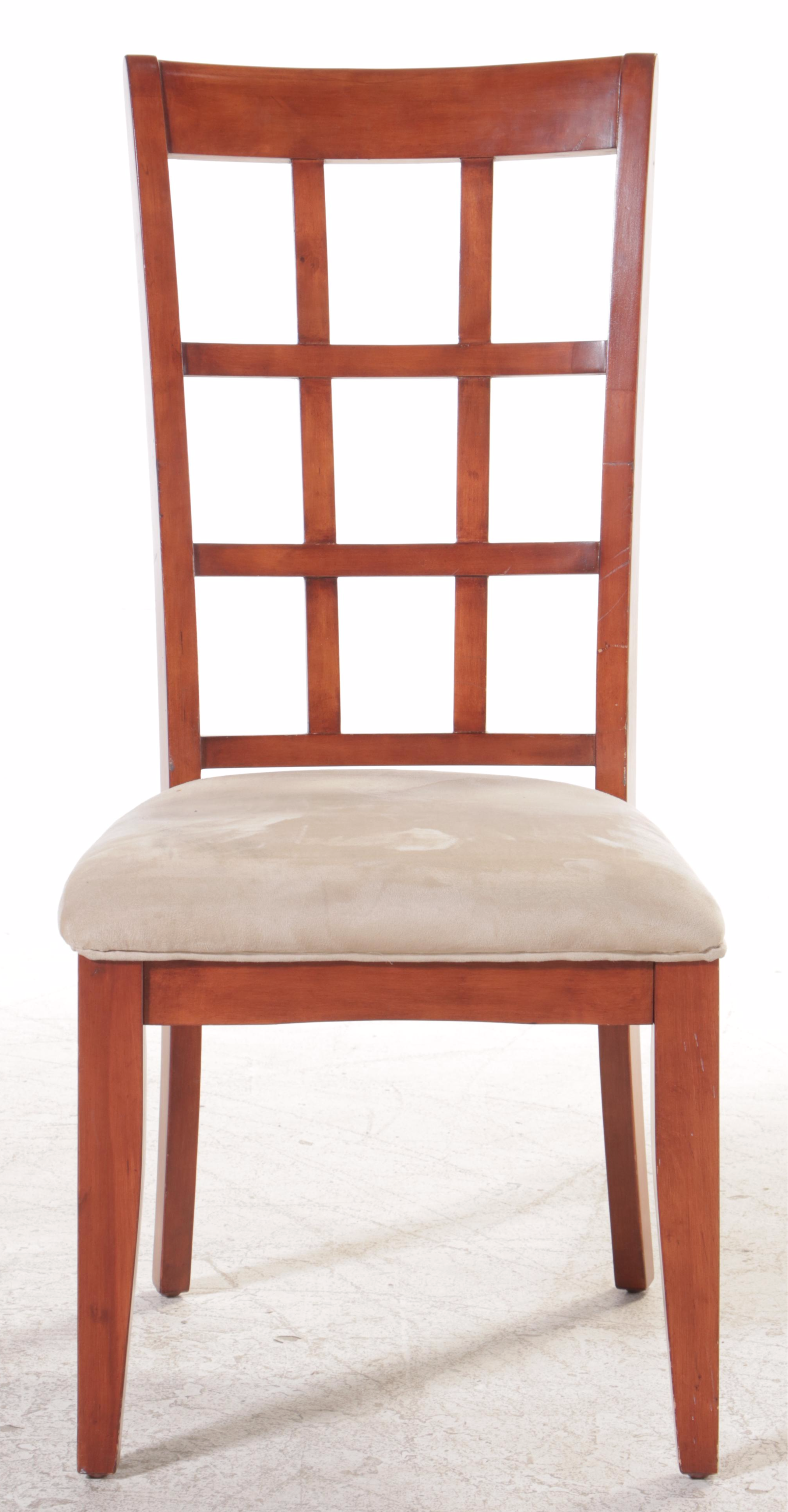 Coaster Furniture Cherry-Stained Wood 11-Piece Dining Set