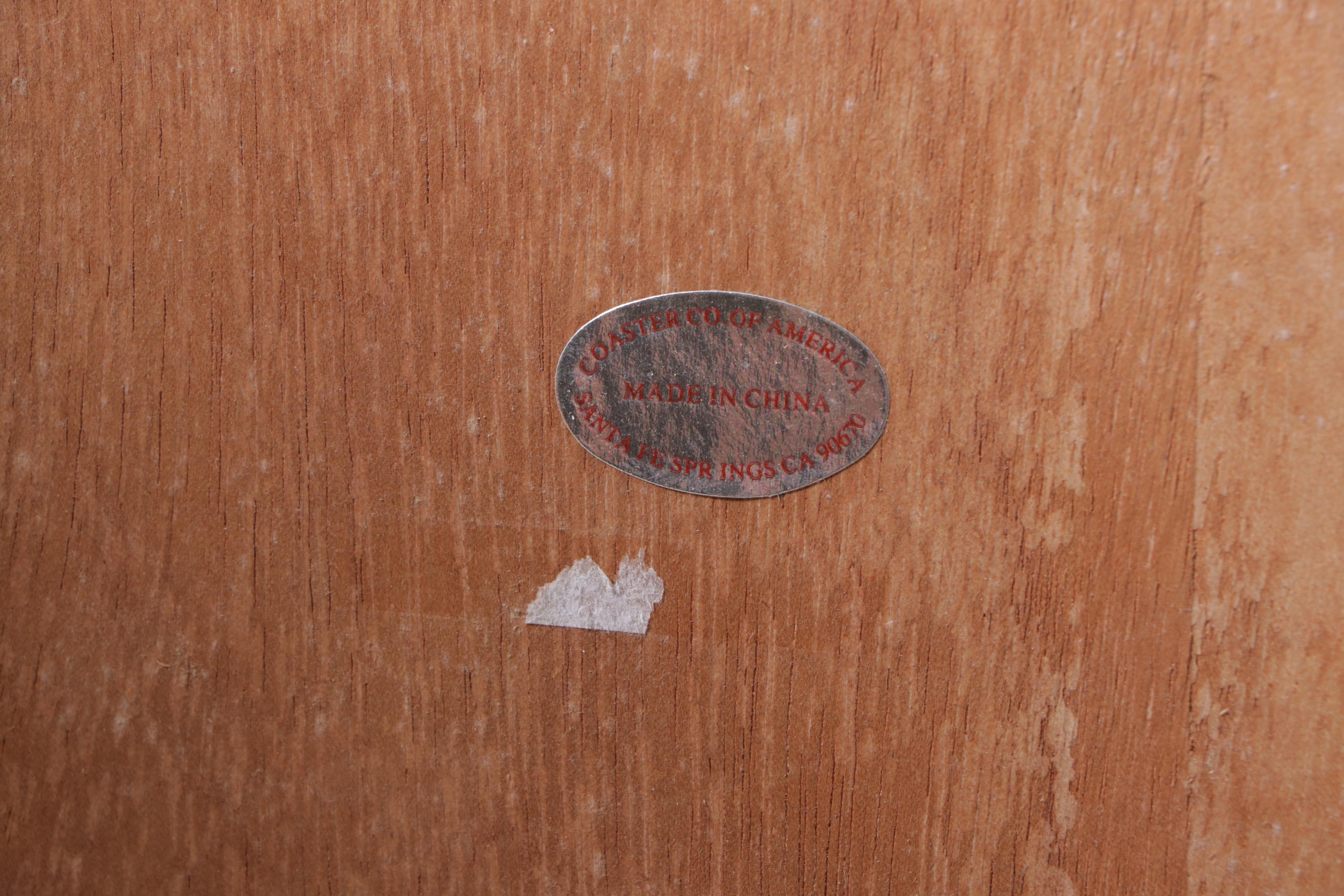 Coaster Furniture Cherry-Stained Wood 11-Piece Dining Set