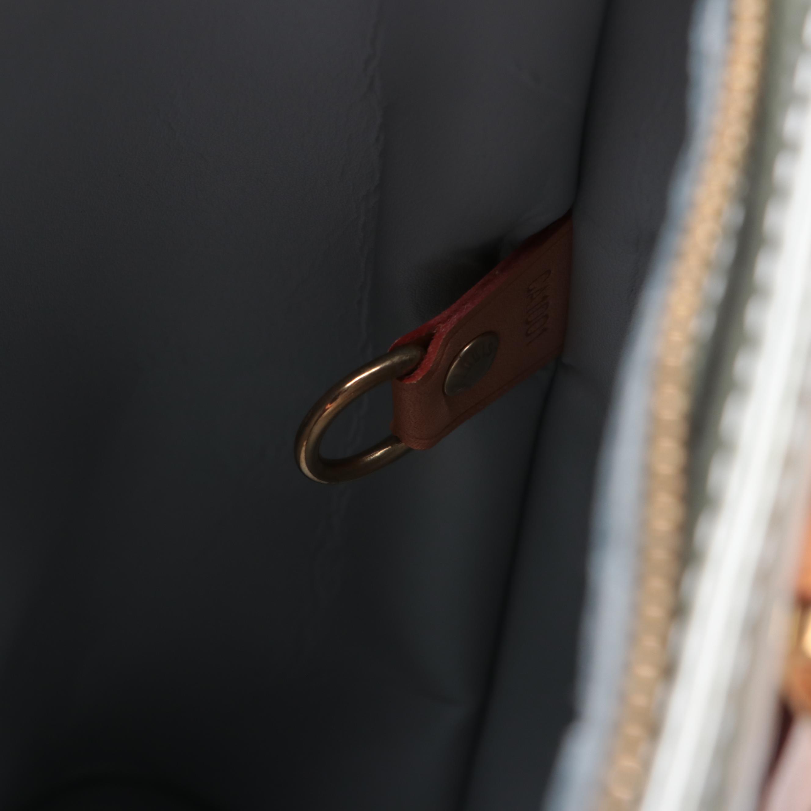 Louis Vuitton Houston Bag in Monogram Vernis and Vachetta Leather