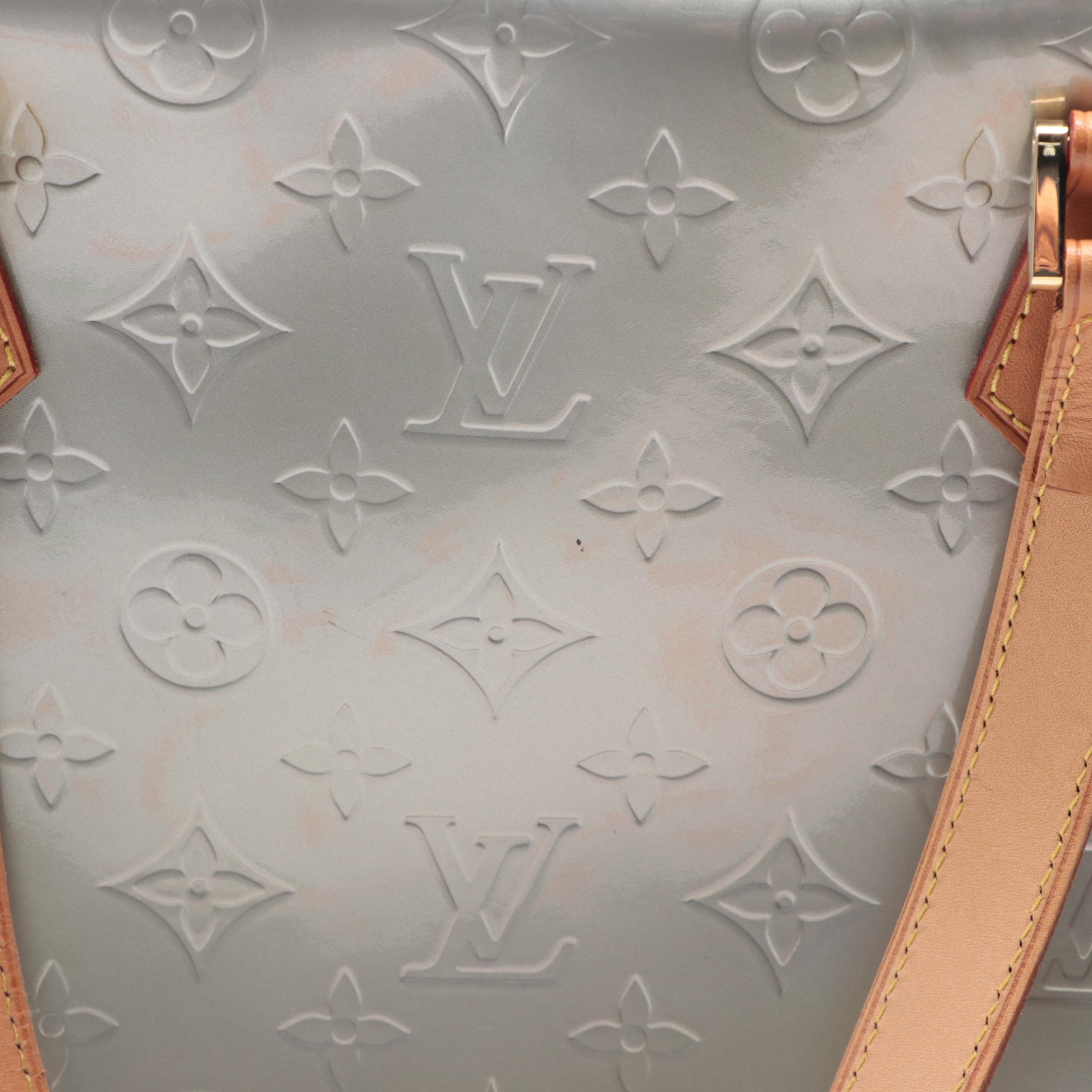 Louis Vuitton Houston Bag in Monogram Vernis and Vachetta Leather
