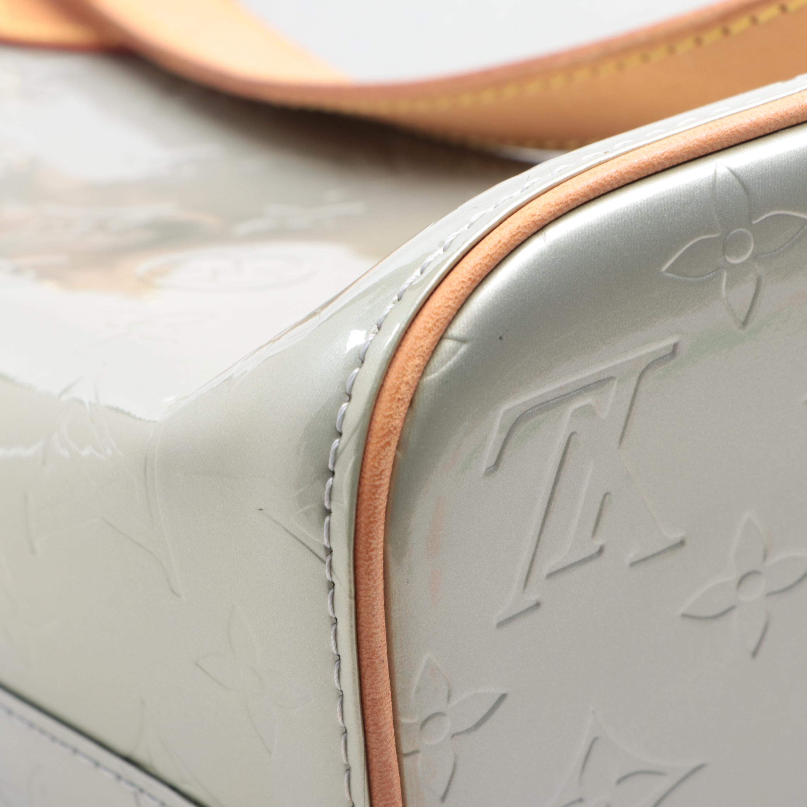 Louis Vuitton Houston Bag in Monogram Vernis and Vachetta Leather