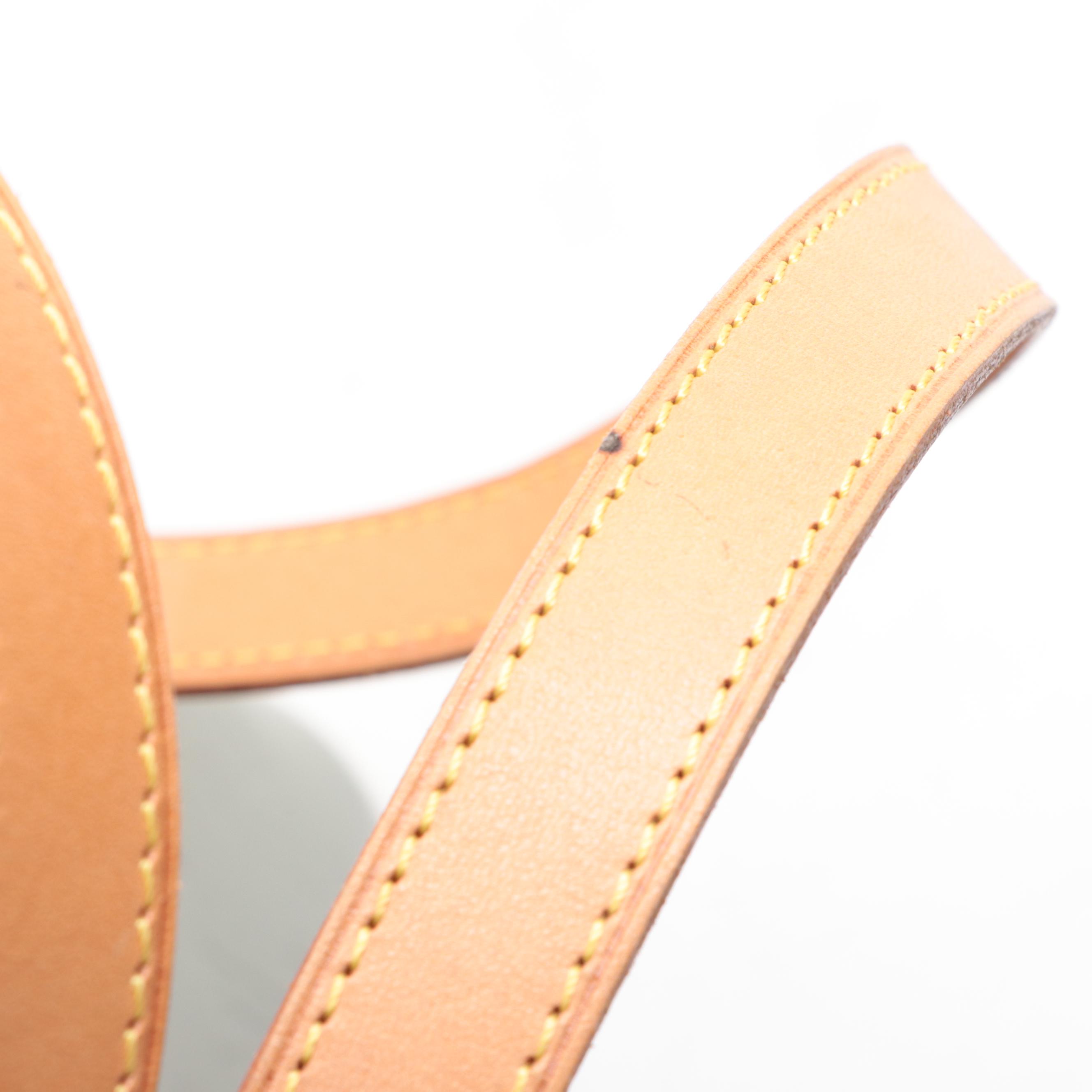 Louis Vuitton Houston Bag in Monogram Vernis and Vachetta Leather