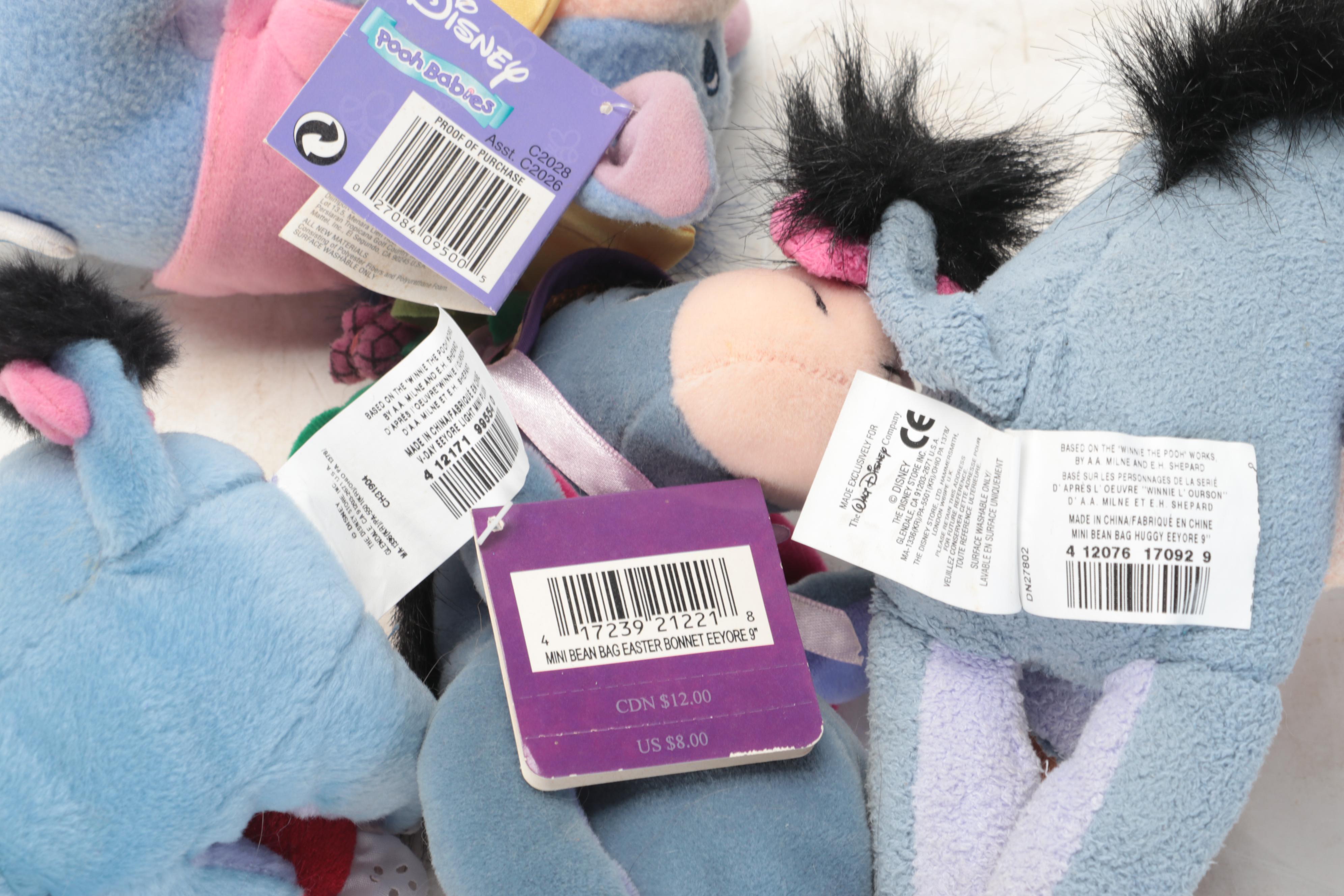 Winnie The Pooh Stuffed Animals Featuring Eeyore