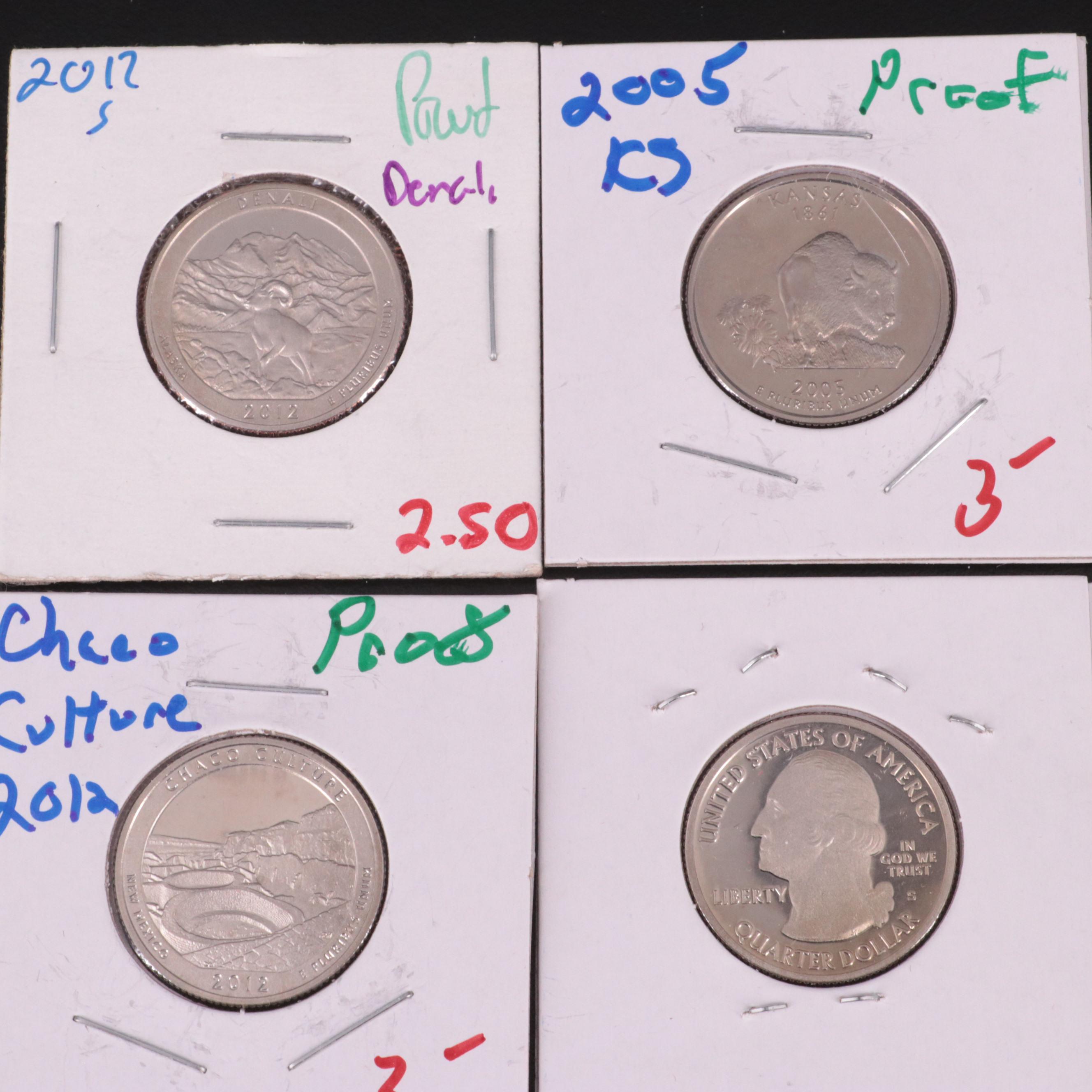 156 Different U.S. Proof Coins