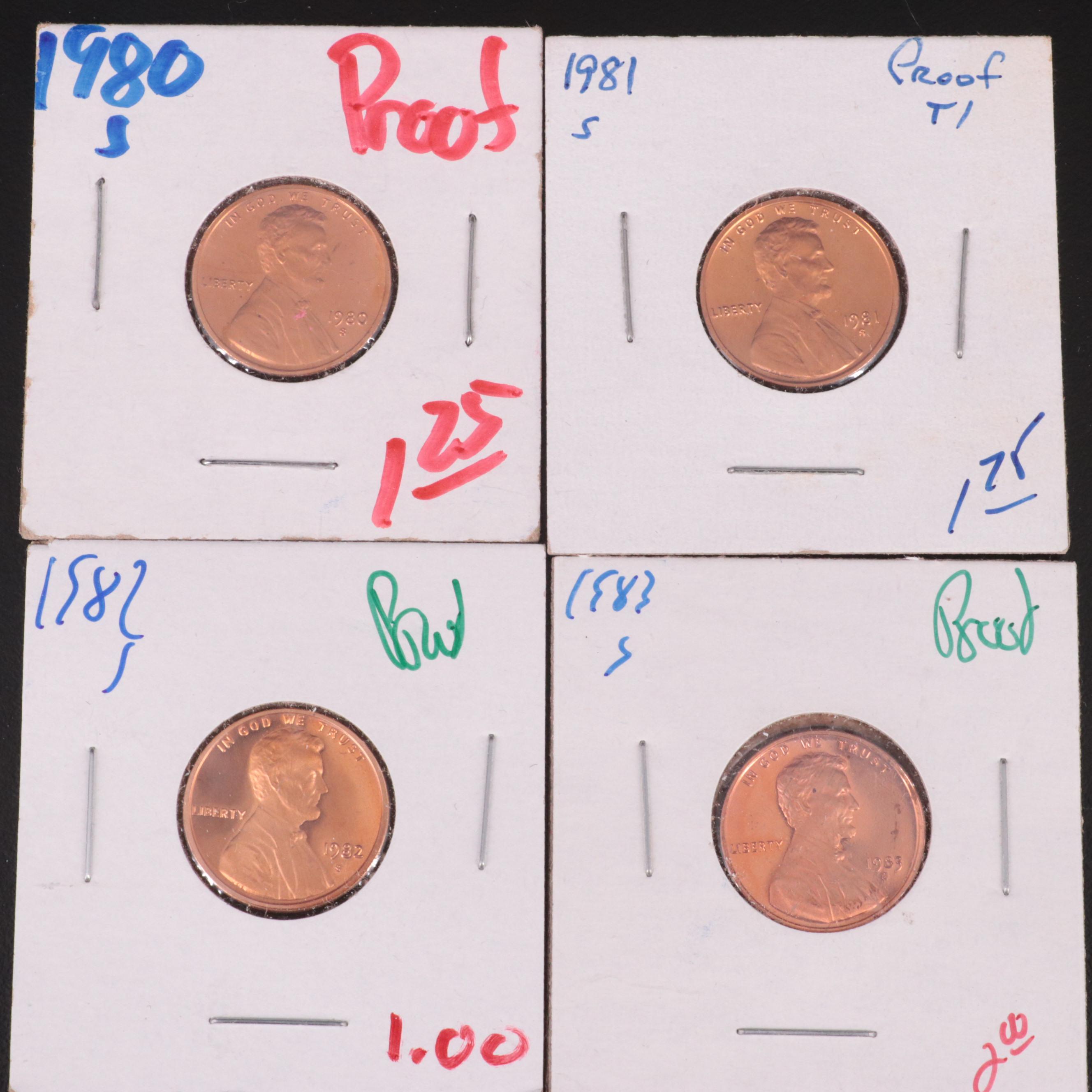 156 Different U.S. Proof Coins