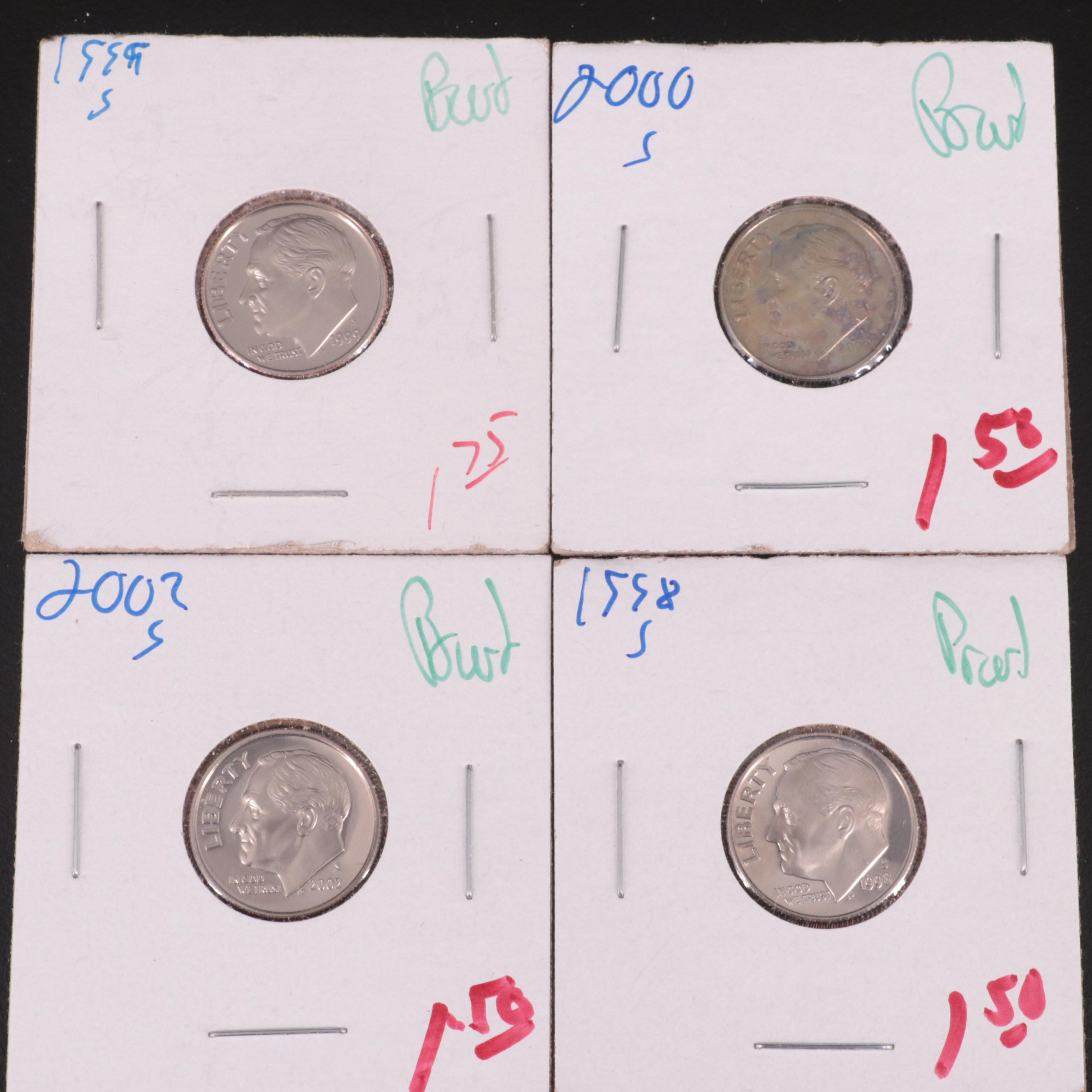 156 Different U.S. Proof Coins