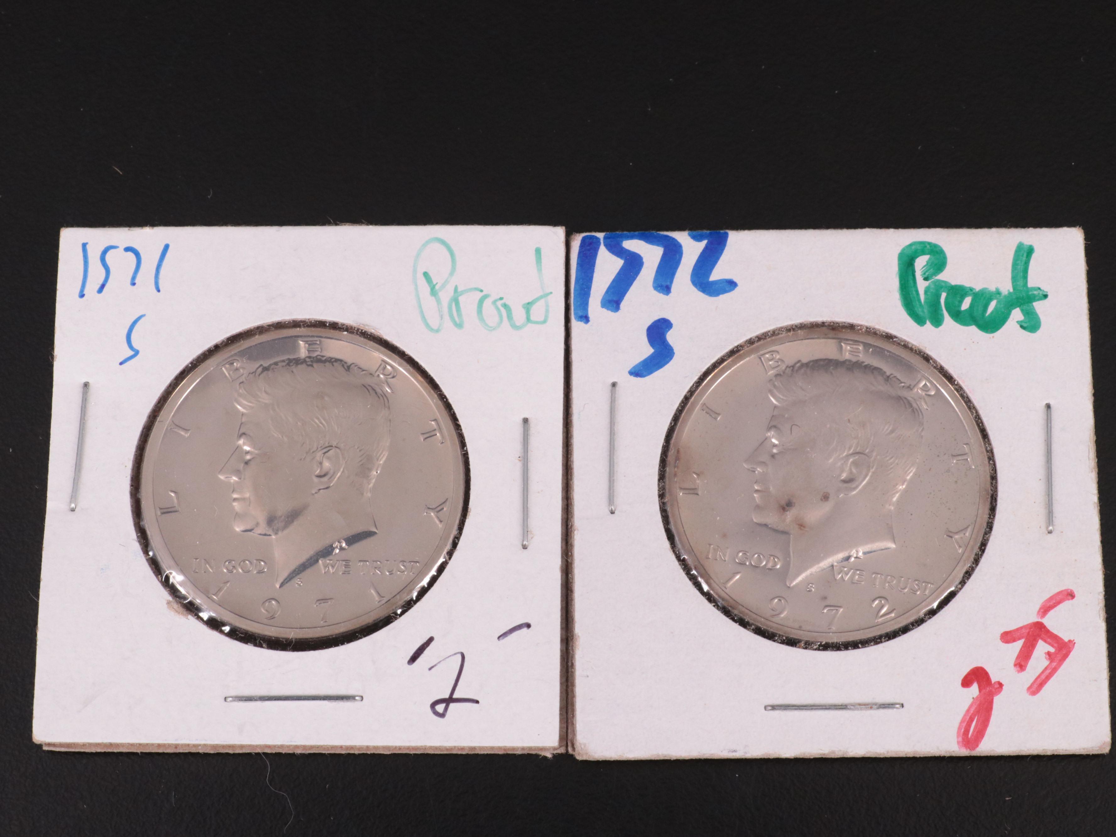 156 Different U.S. Proof Coins