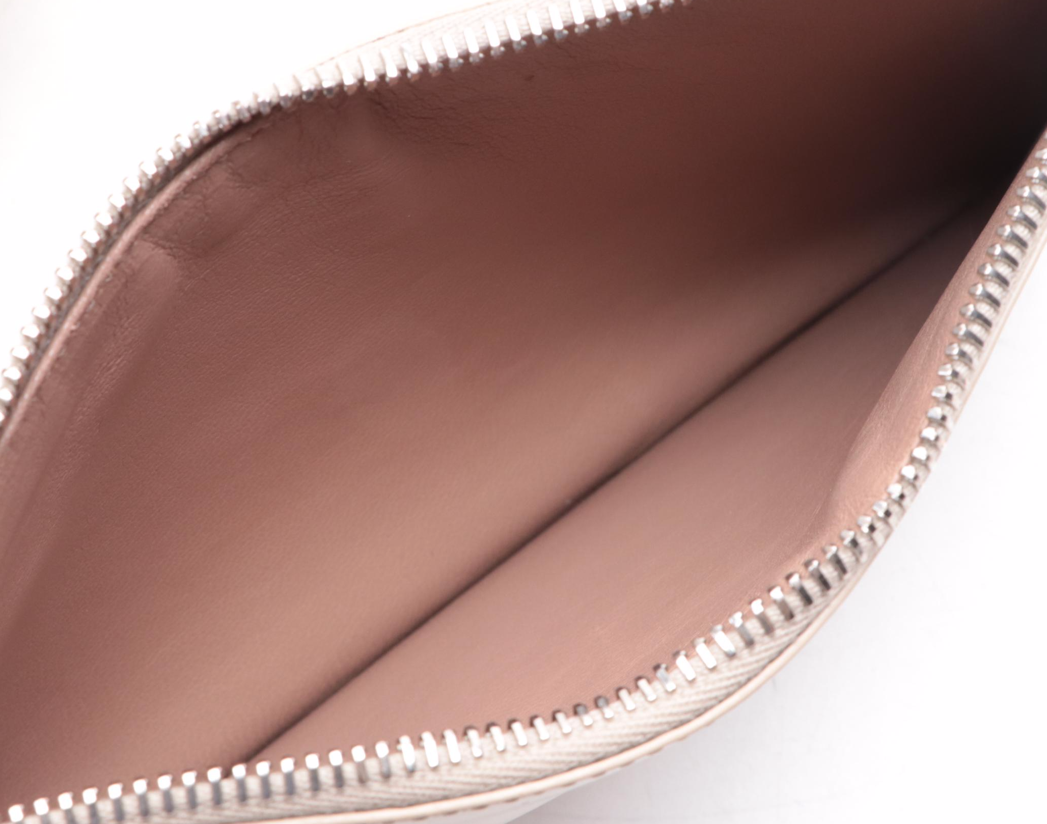 Alaïa Laser Cut Leather Tote with Zip Pouch