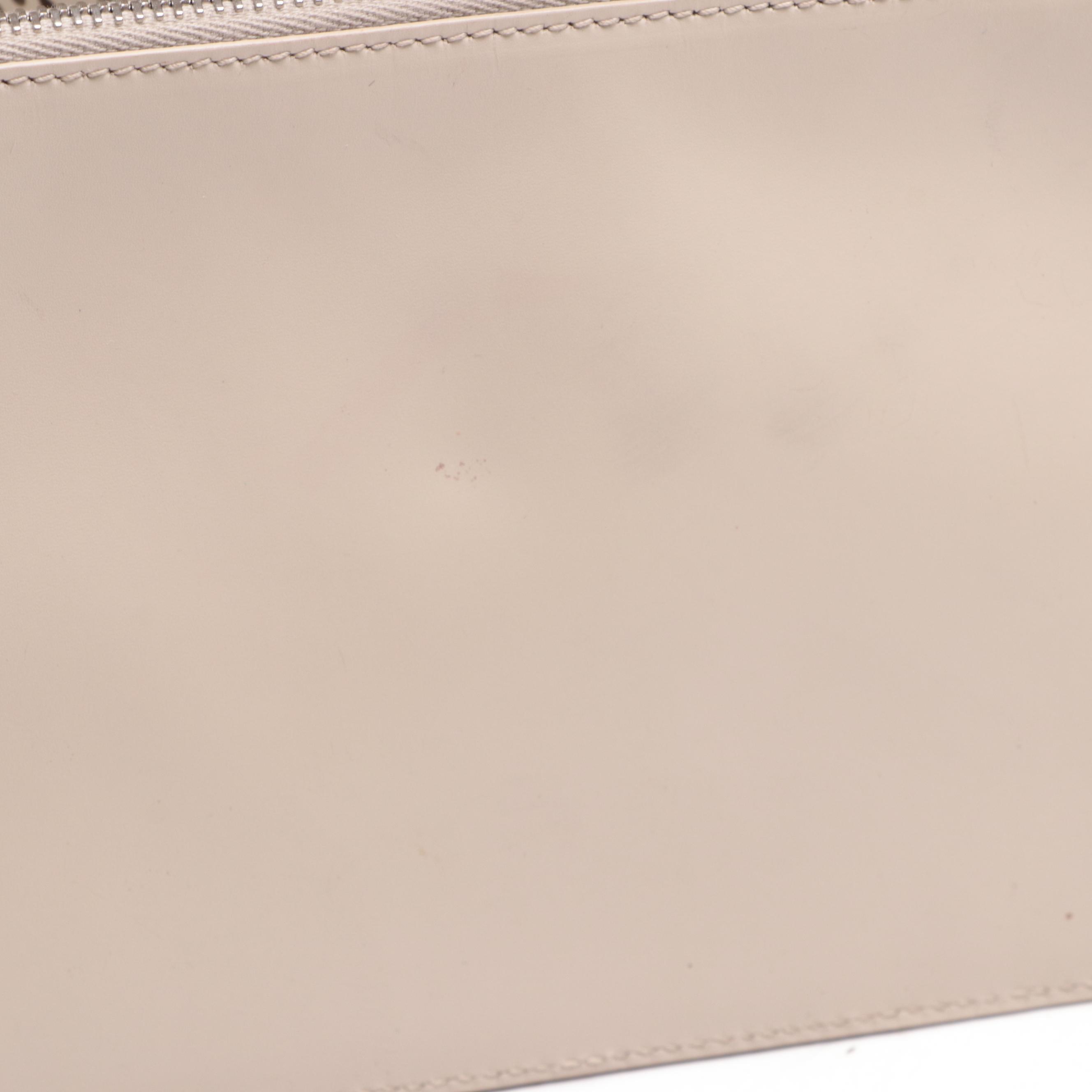 Alaïa Laser Cut Leather Tote with Zip Pouch