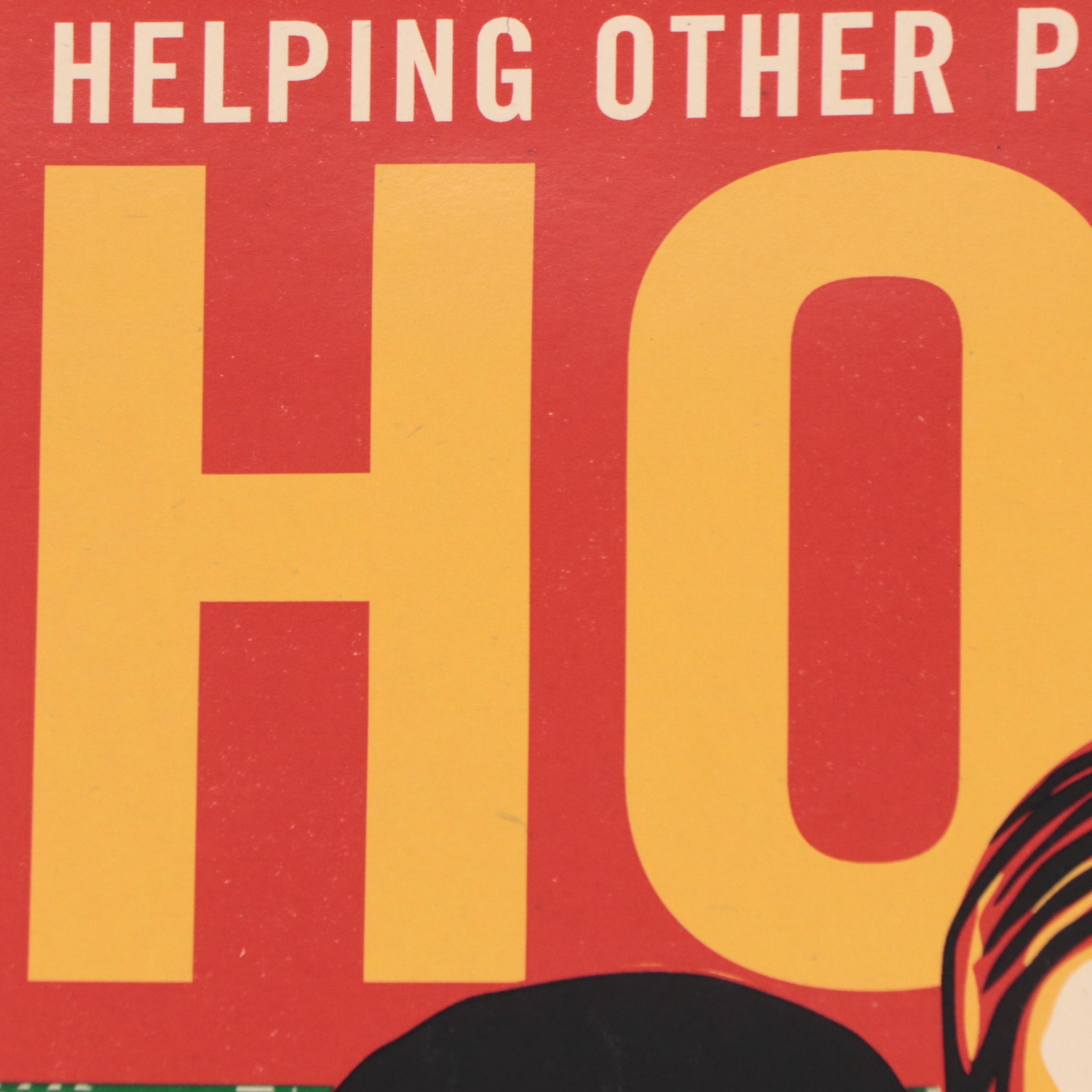 Shepard Fairey Serigraph Poster "Hope For Darfur," 2007