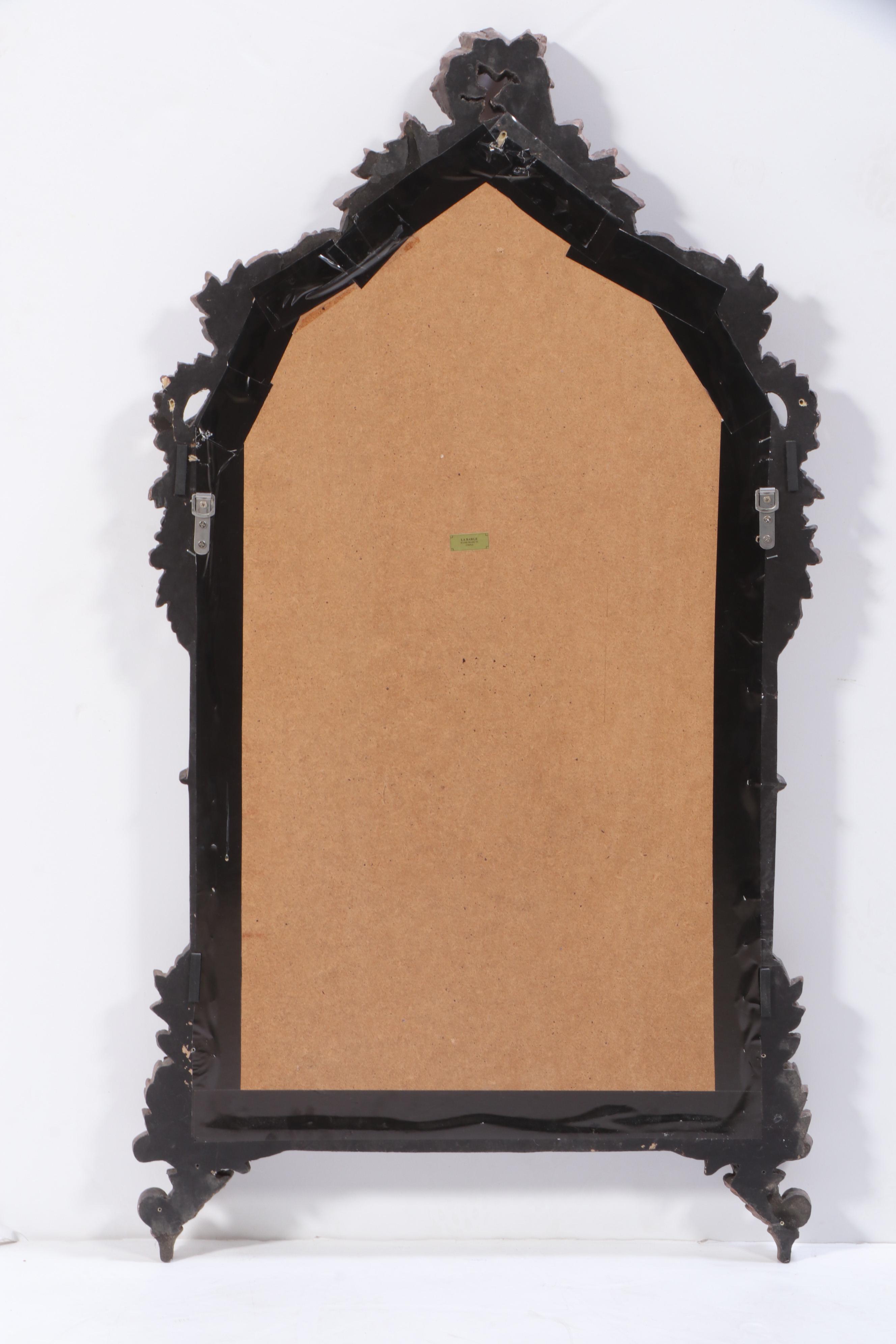 La Barge Rococo Style Gilt Foliate Wall Mirrors