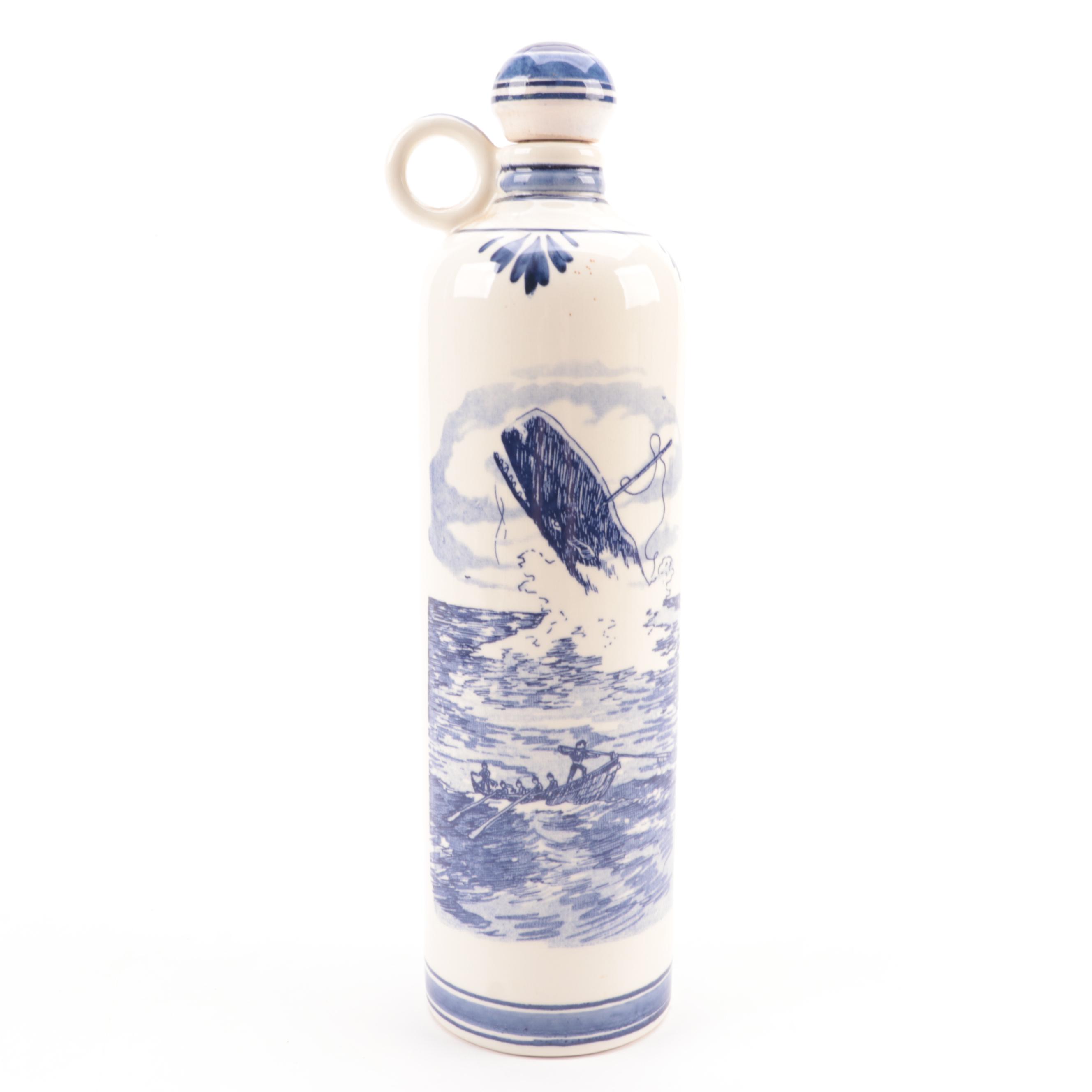 Royal Doulton "Winston Churchill" Toby Jug With Blue Delft and More Pottery