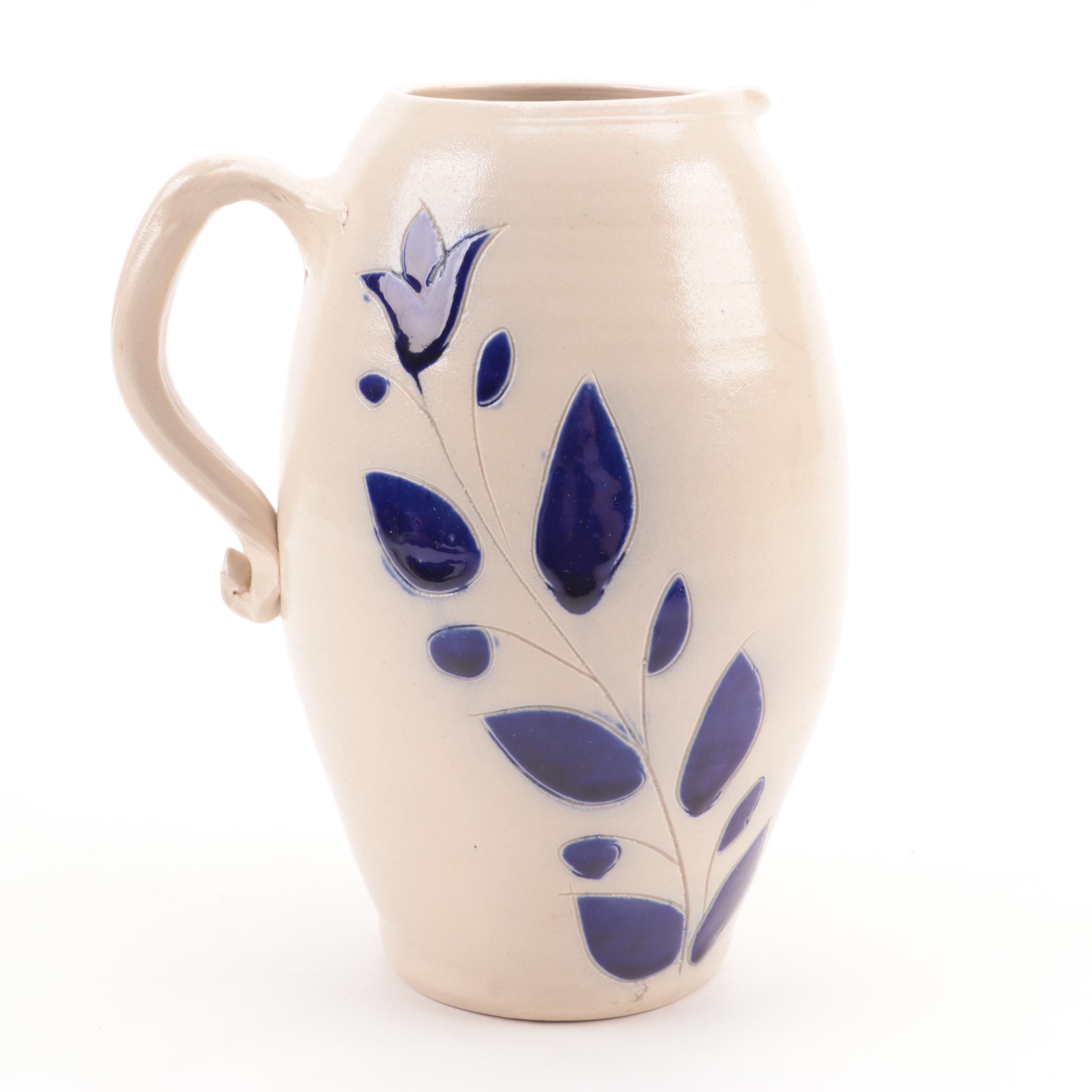 Royal Doulton "Winston Churchill" Toby Jug With Blue Delft and More Pottery