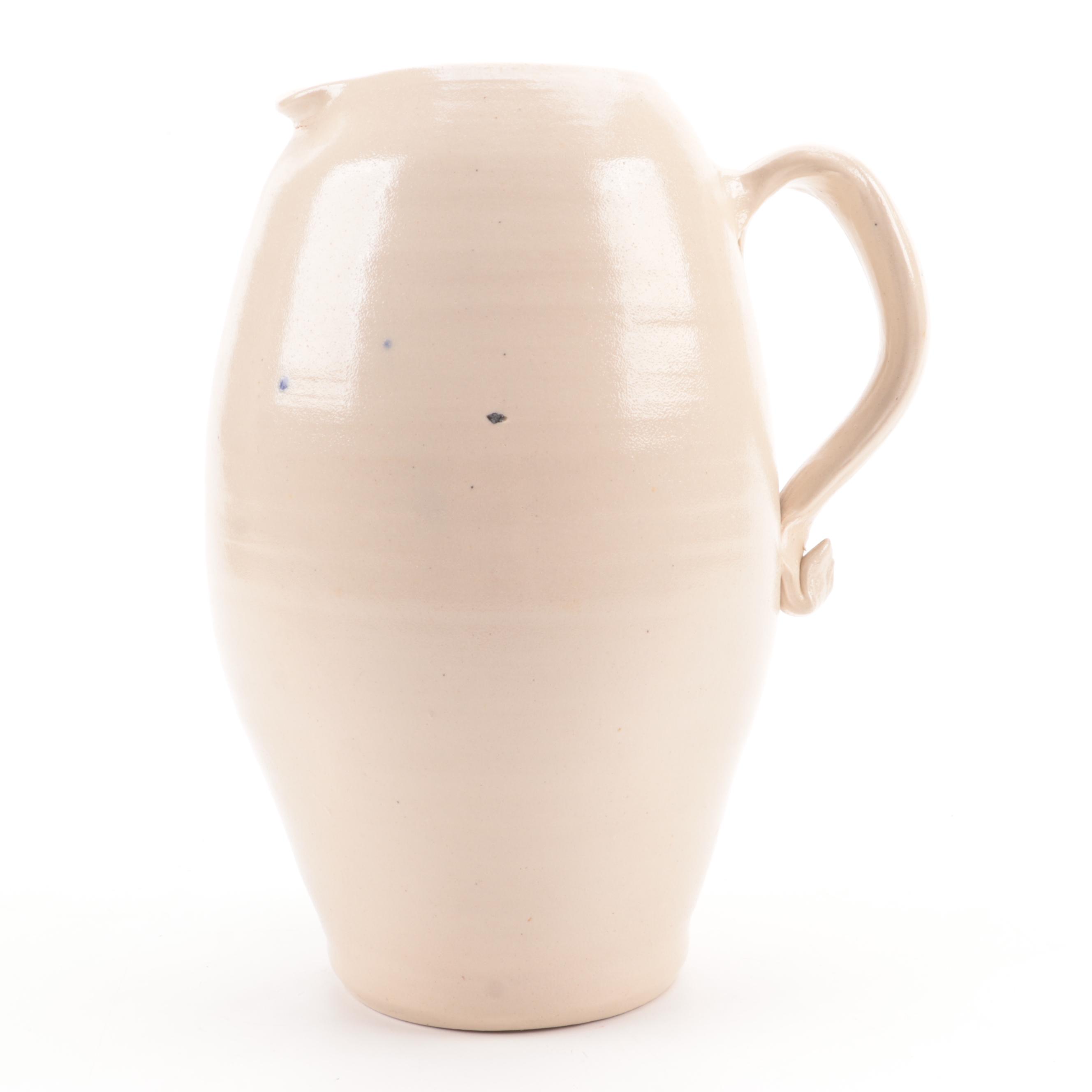 Royal Doulton "Winston Churchill" Toby Jug With Blue Delft and More Pottery