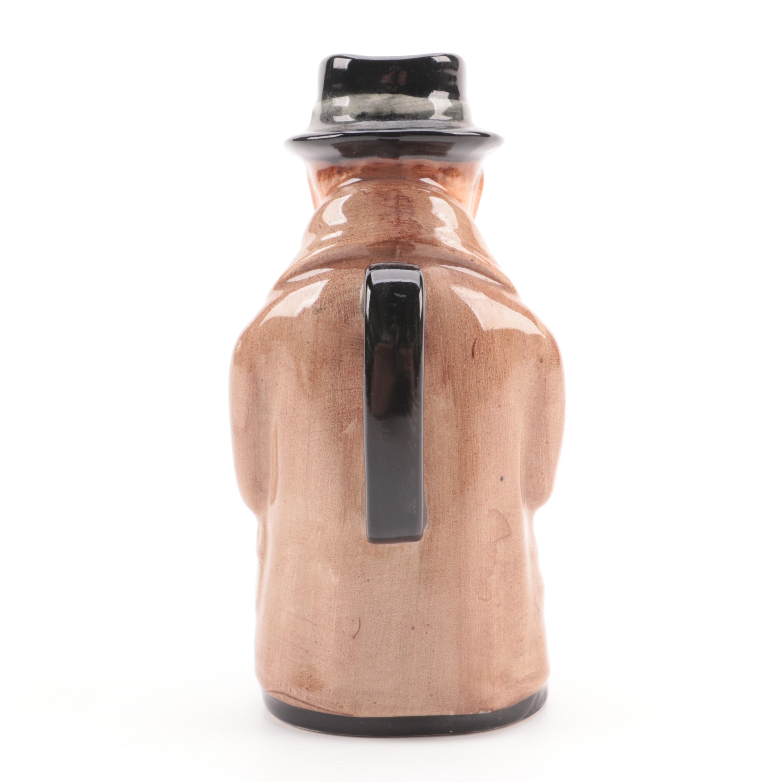 Royal Doulton "Winston Churchill" Toby Jug With Blue Delft and More Pottery