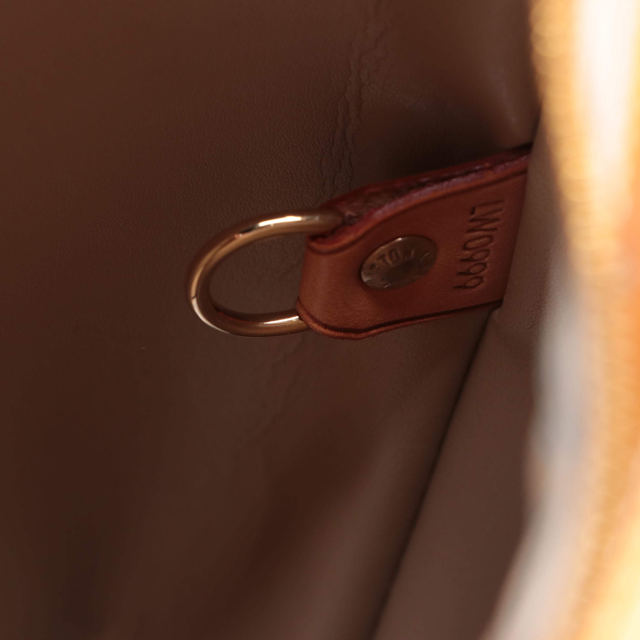 Louis Vuitton Houston Bag in Monogram Vernis and Vachetta Leather