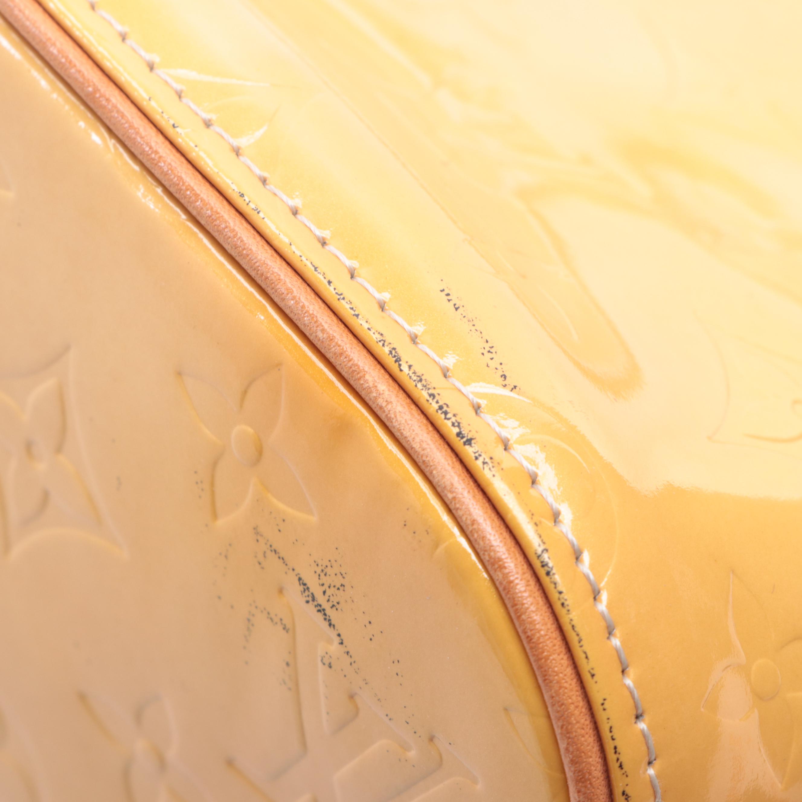 Louis Vuitton Houston Bag in Monogram Vernis and Vachetta Leather