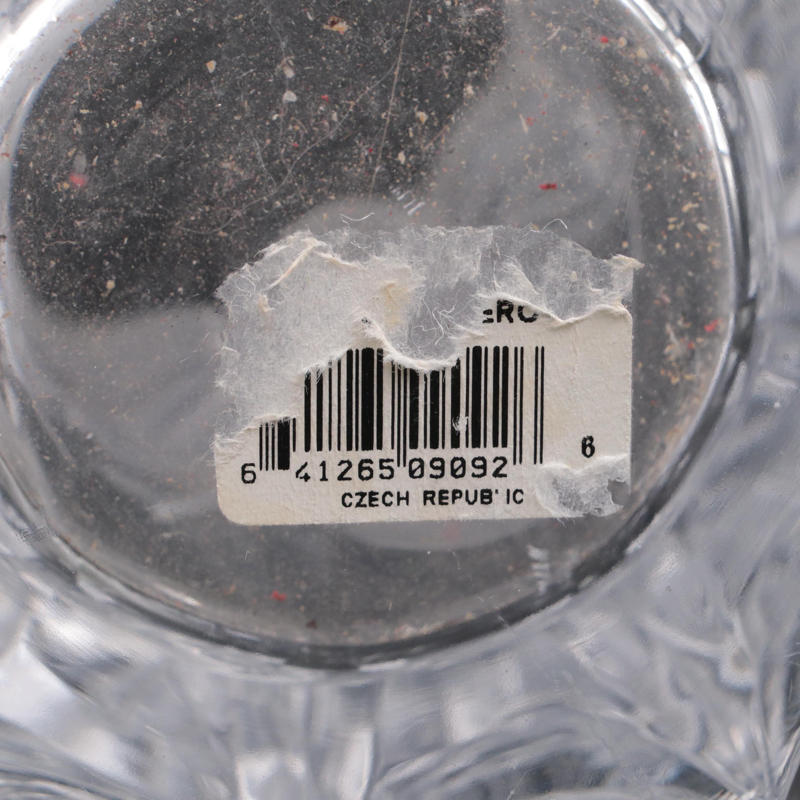 Mikasa "Valbonne" Crystal Vase, Late 20th Century