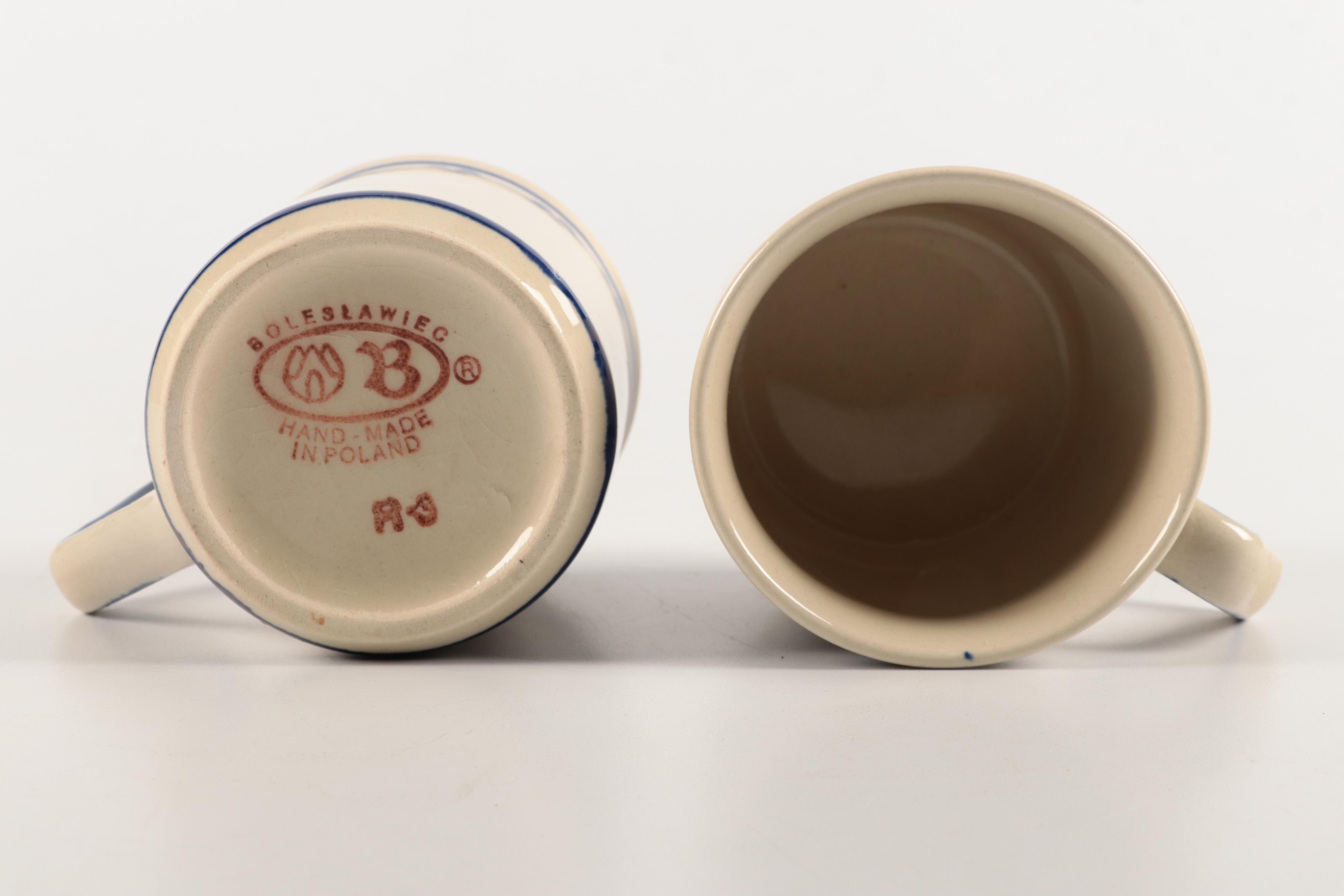 Boleslawiec Pottery Stoneware Mugs and More