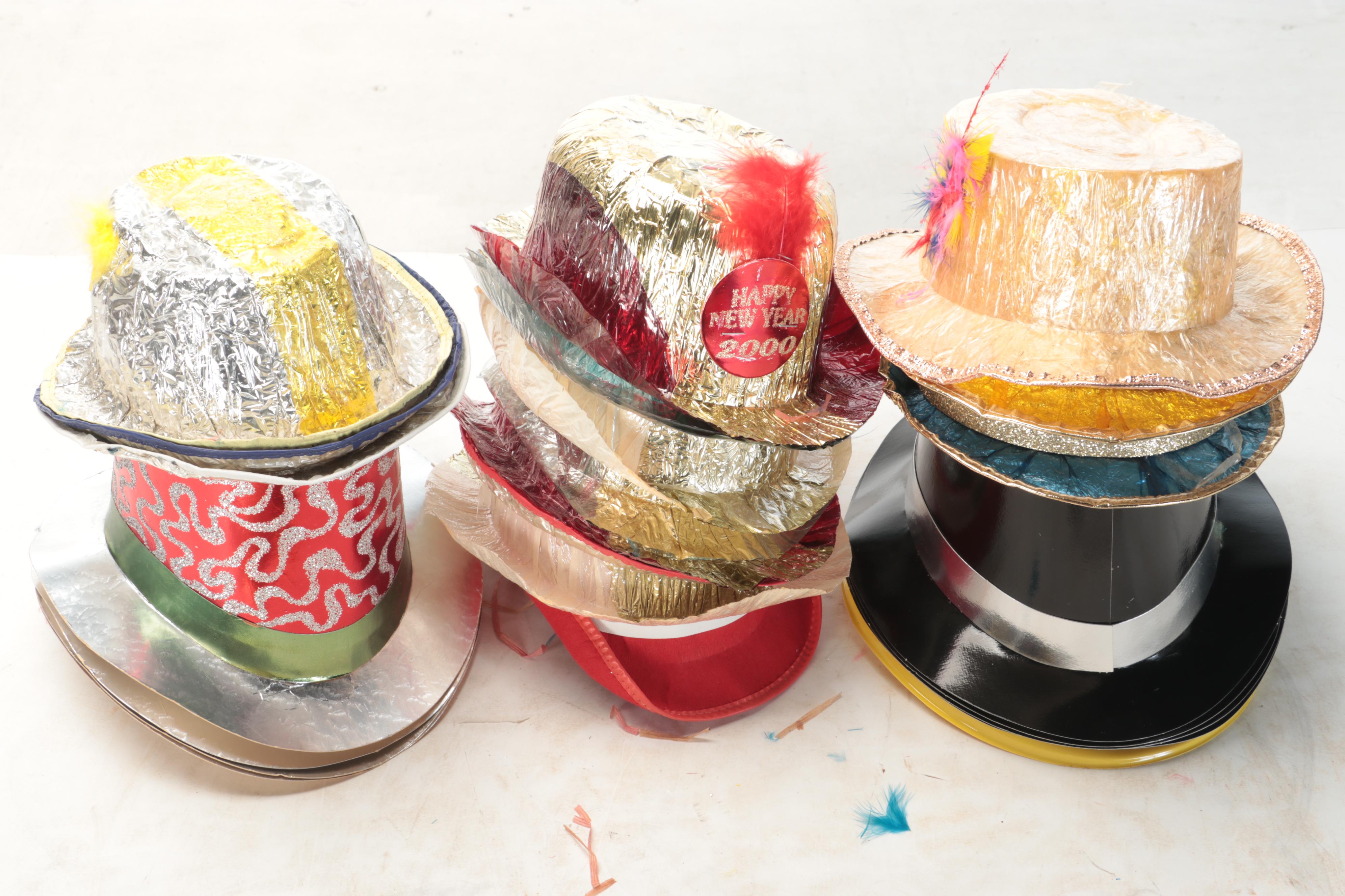 New Year's Eve Party Hats and Noisemakers