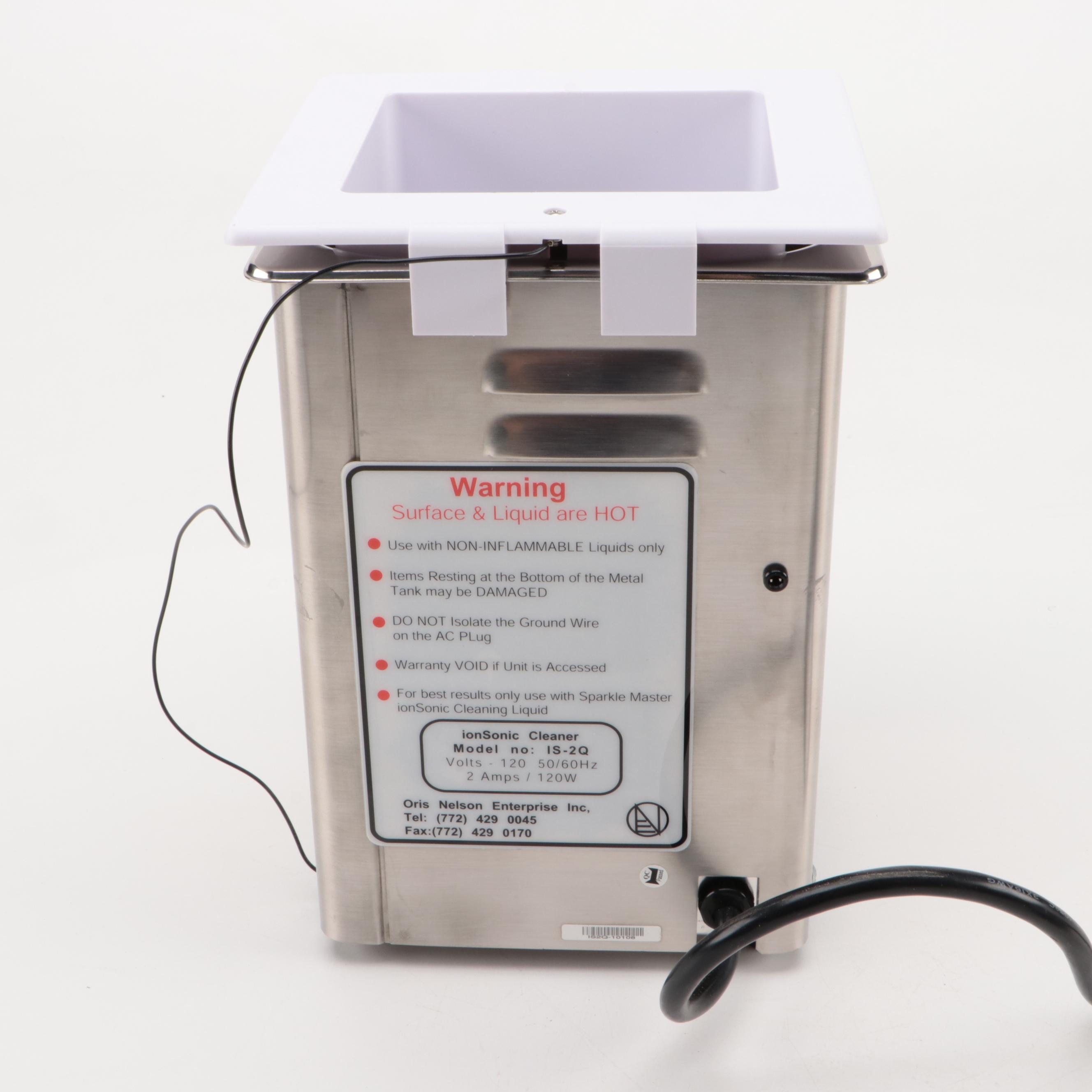 ionSonic IS-2Q Advanced Cleaning System Machine