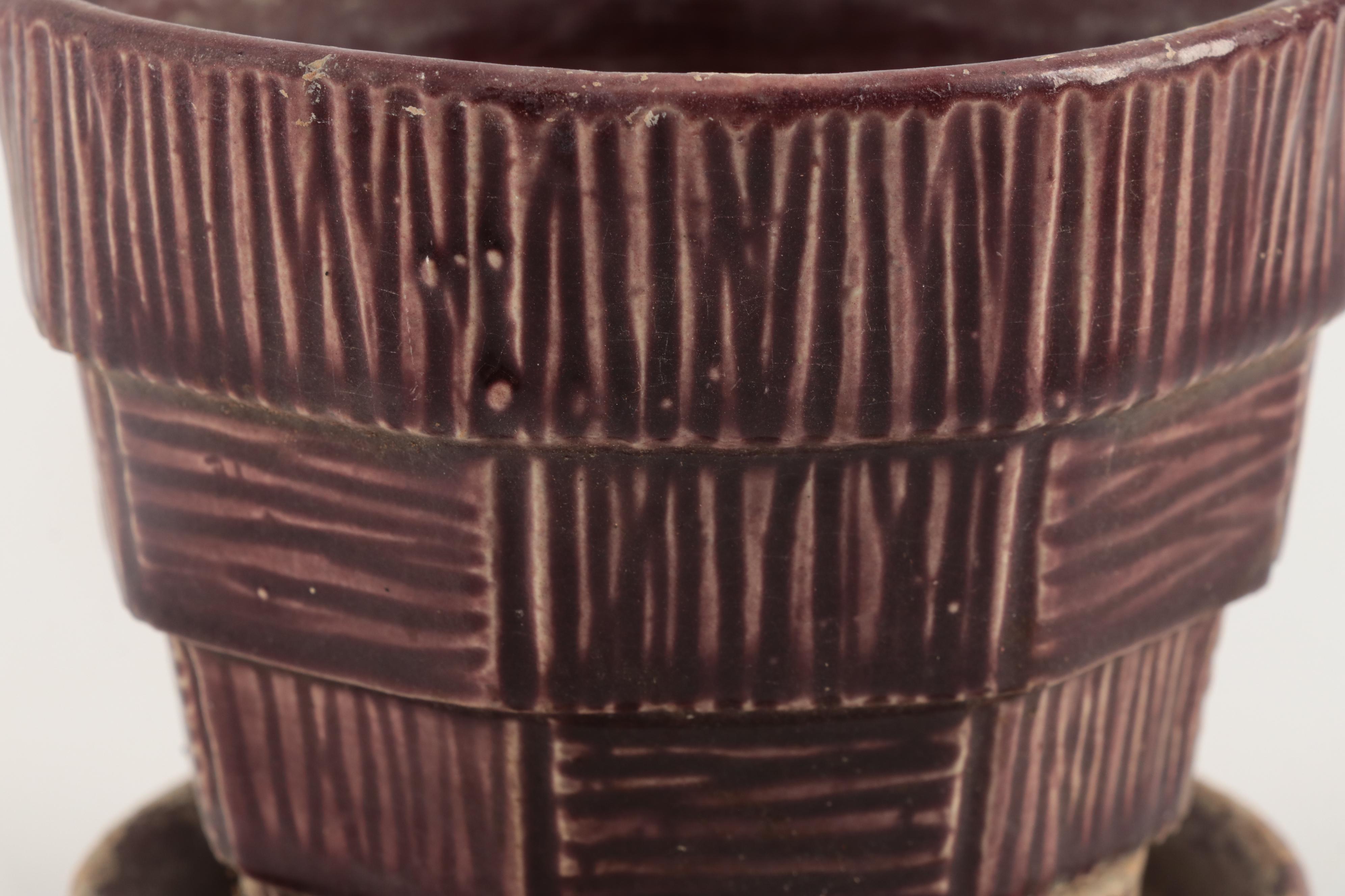 McCoy Pottery and Other Ceramic Flower Pots