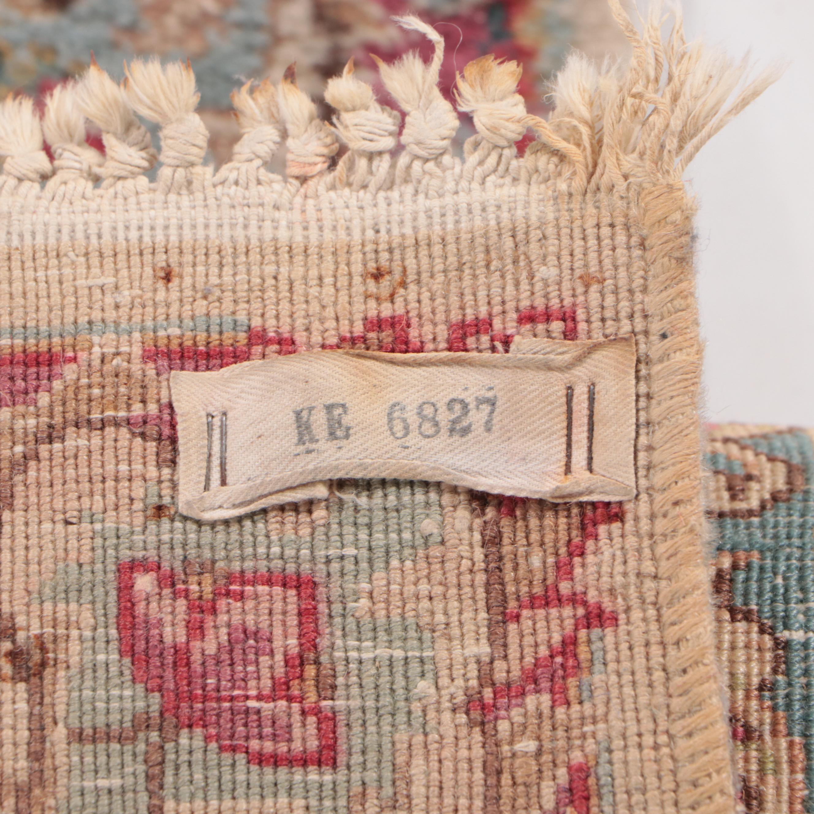 Two Hand-Knotted Persian Tabriz Accent Rugs