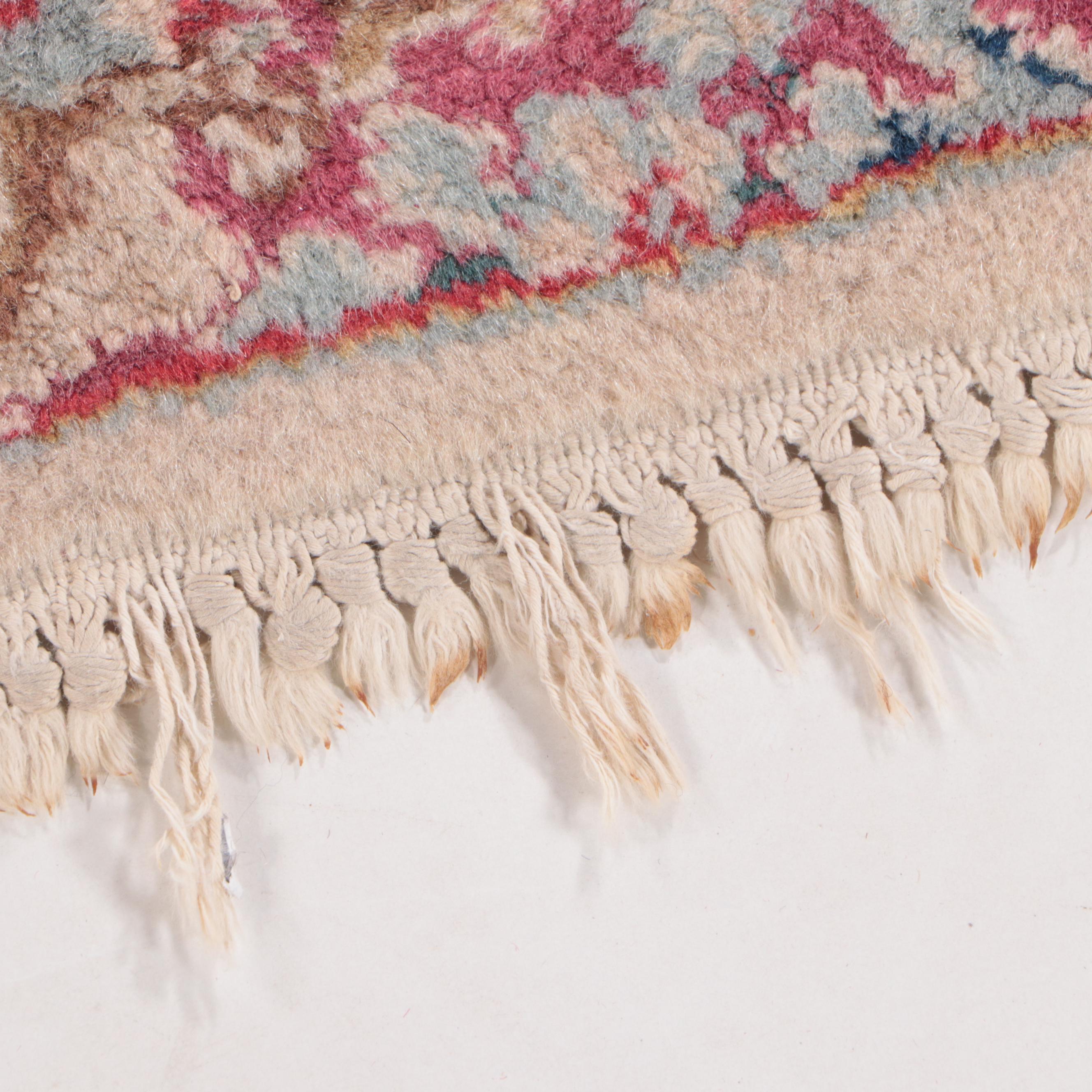 Two Hand-Knotted Persian Tabriz Accent Rugs