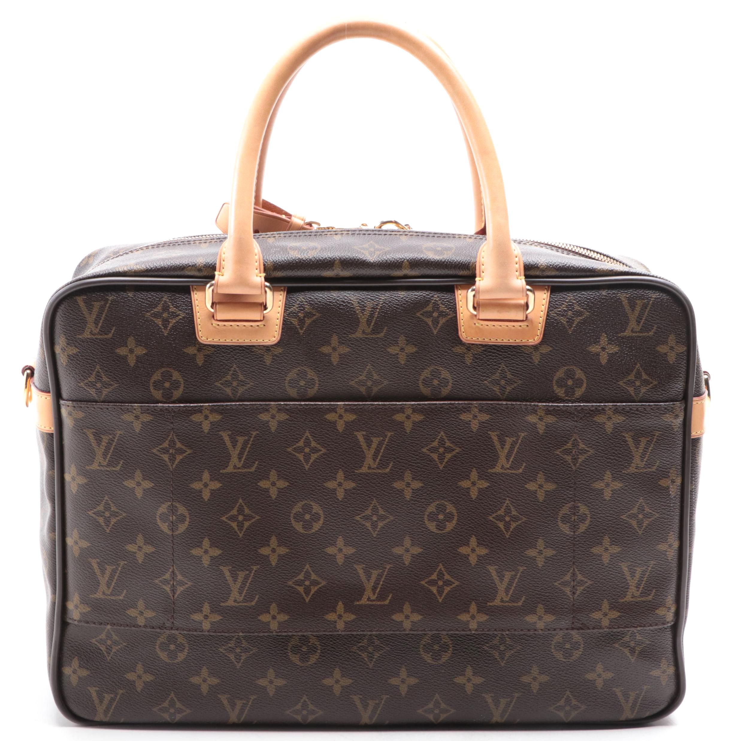Louis Vuitton Icare Travel Bag in Monogram Canvas and Smooth Leather