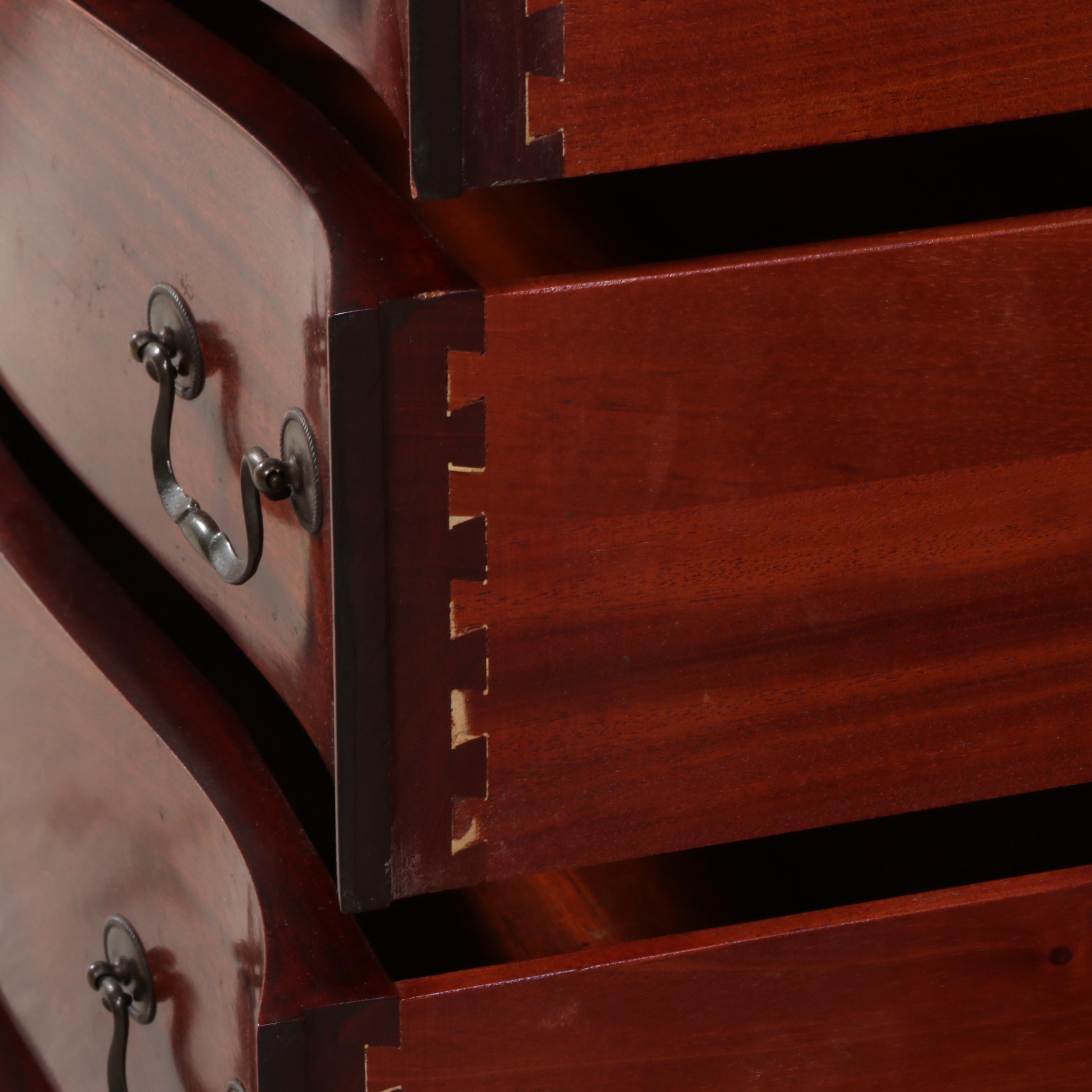 Georgetown Galleries Chippendale Style Mahogany Sideboard, Mid-20th Century