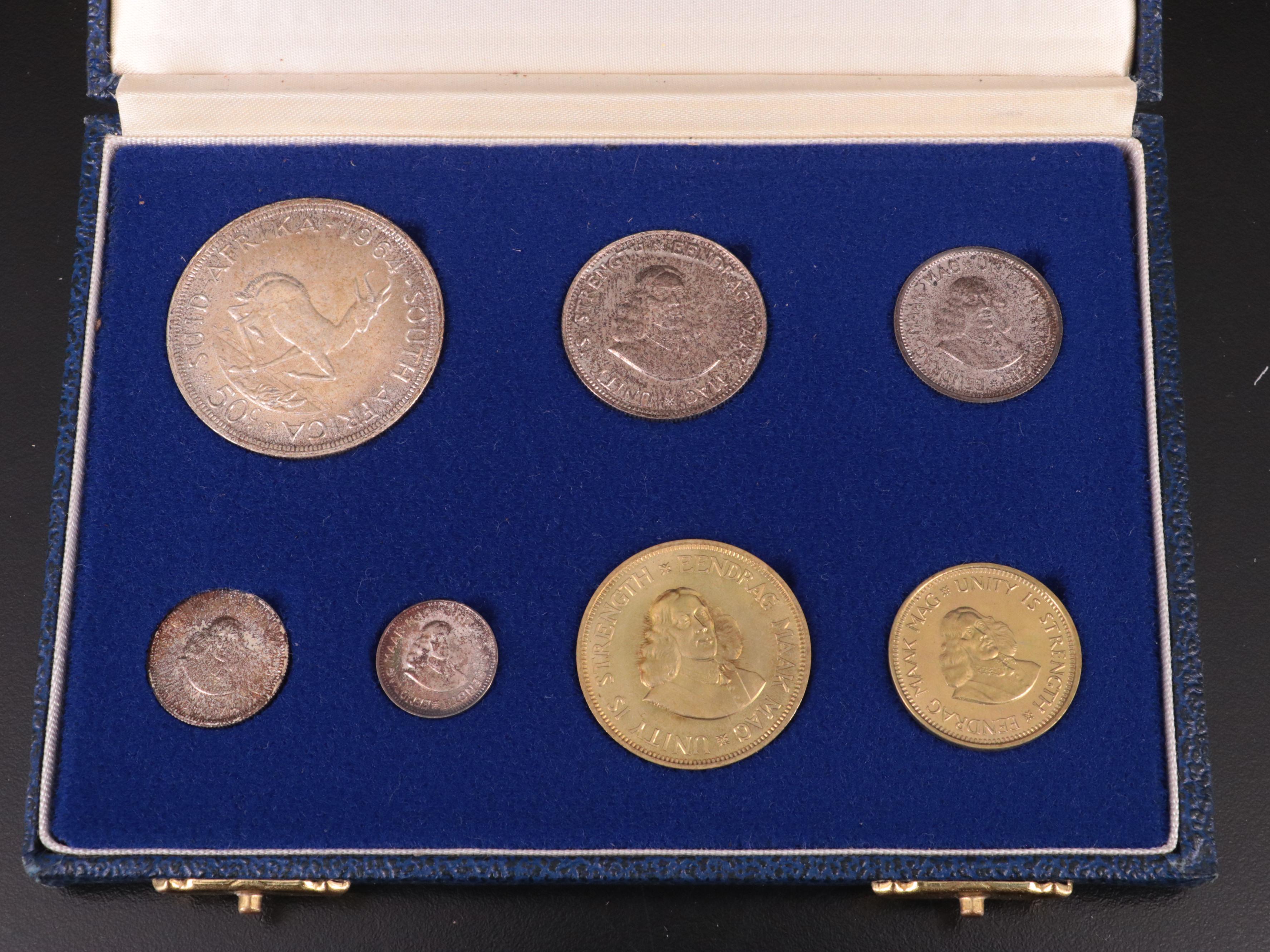 A collection of ten Israel proof like sets and six other proof and mint sets