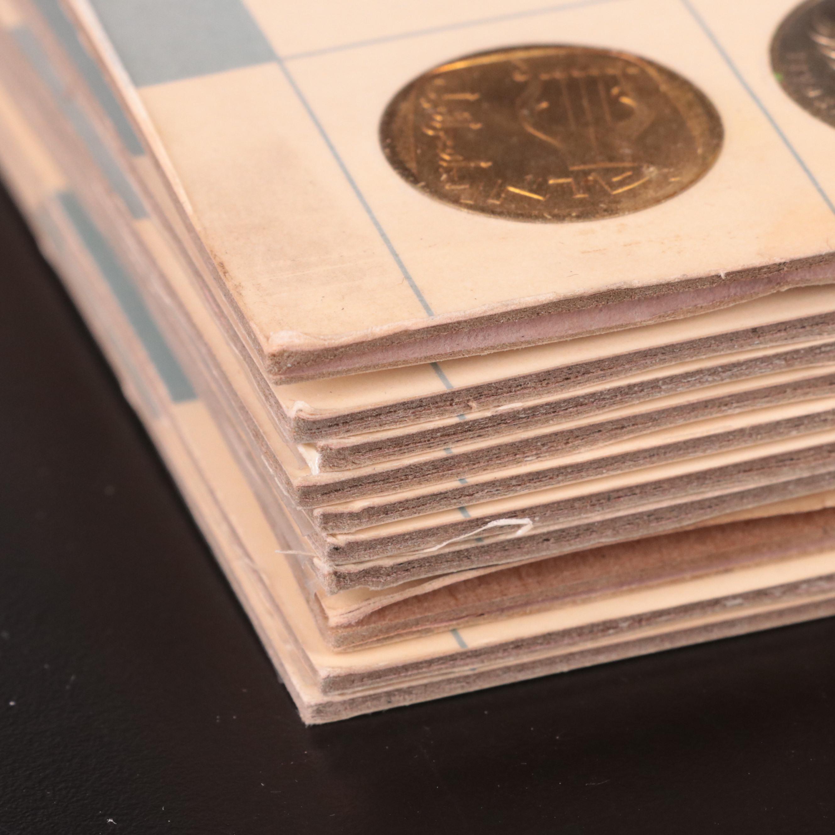 A collection of ten Israel proof like sets and six other proof and mint sets