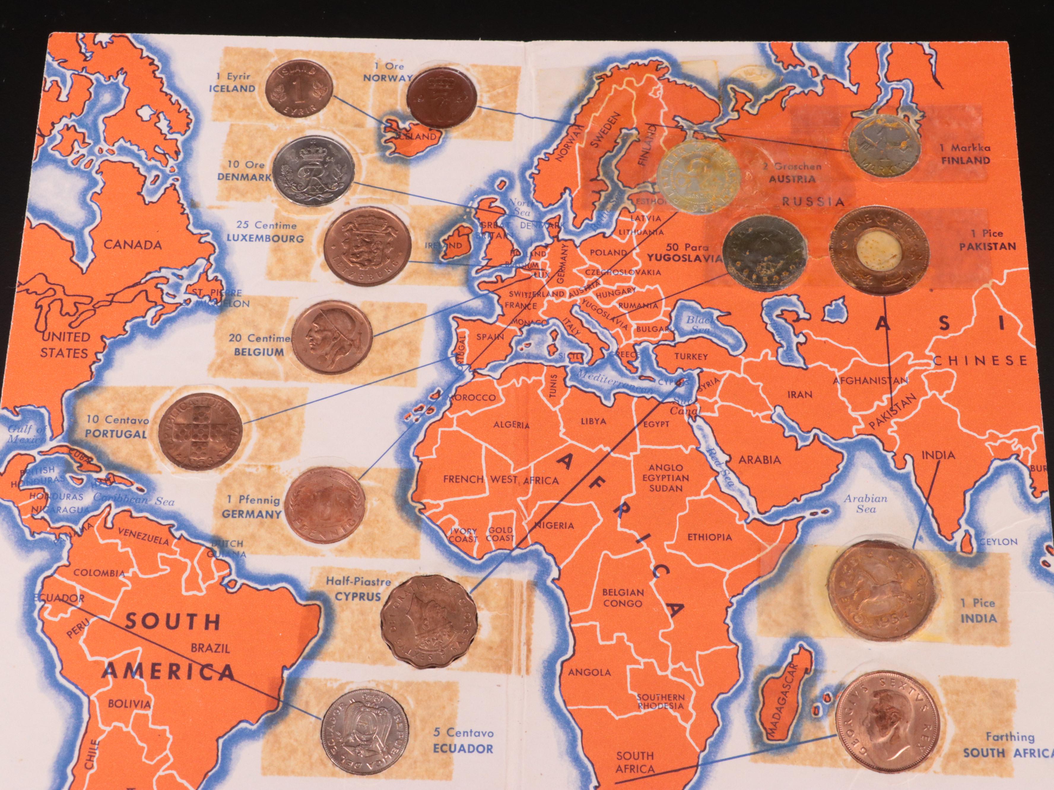 A collection of ten Israel proof like sets and six other proof and mint sets