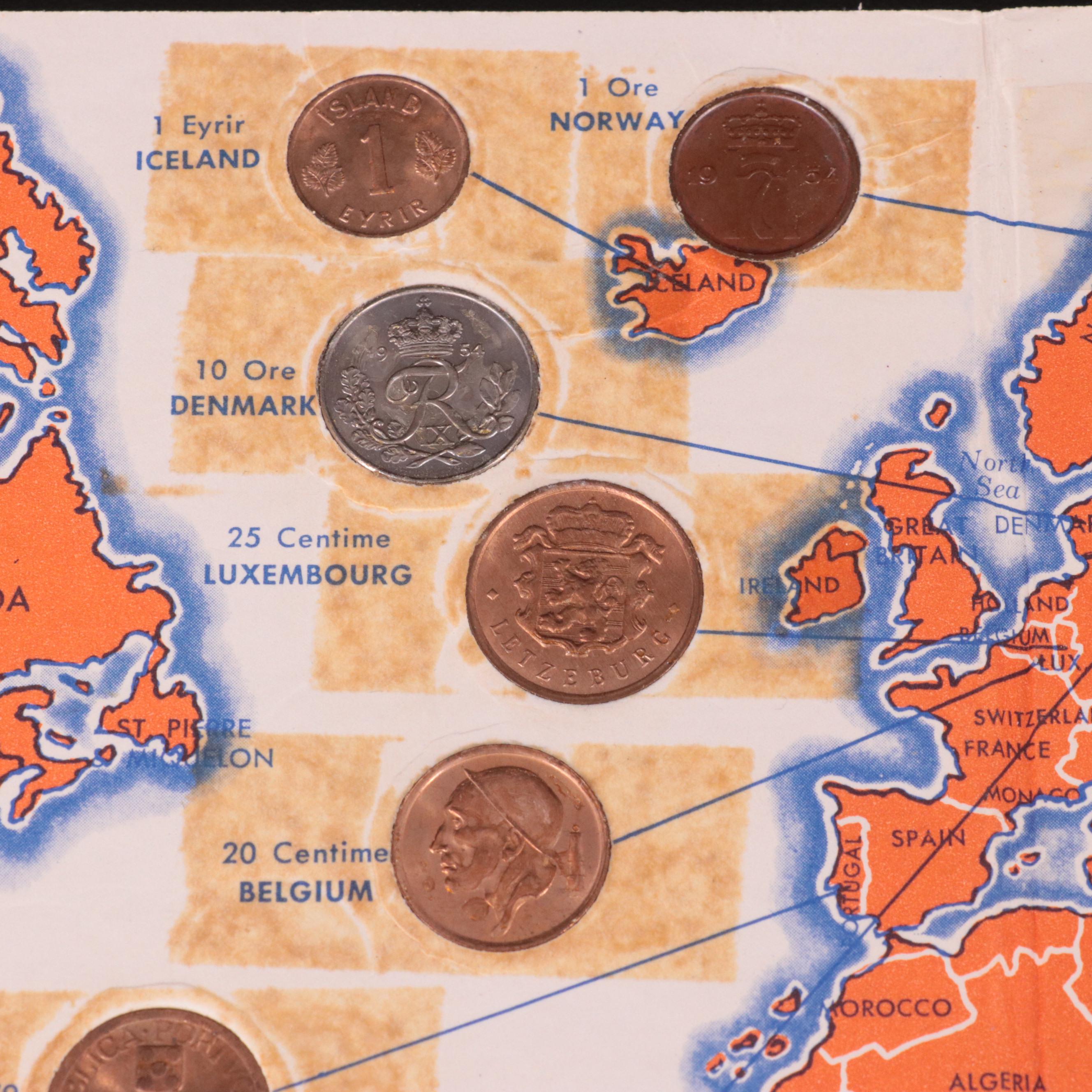 A collection of ten Israel proof like sets and six other proof and mint sets