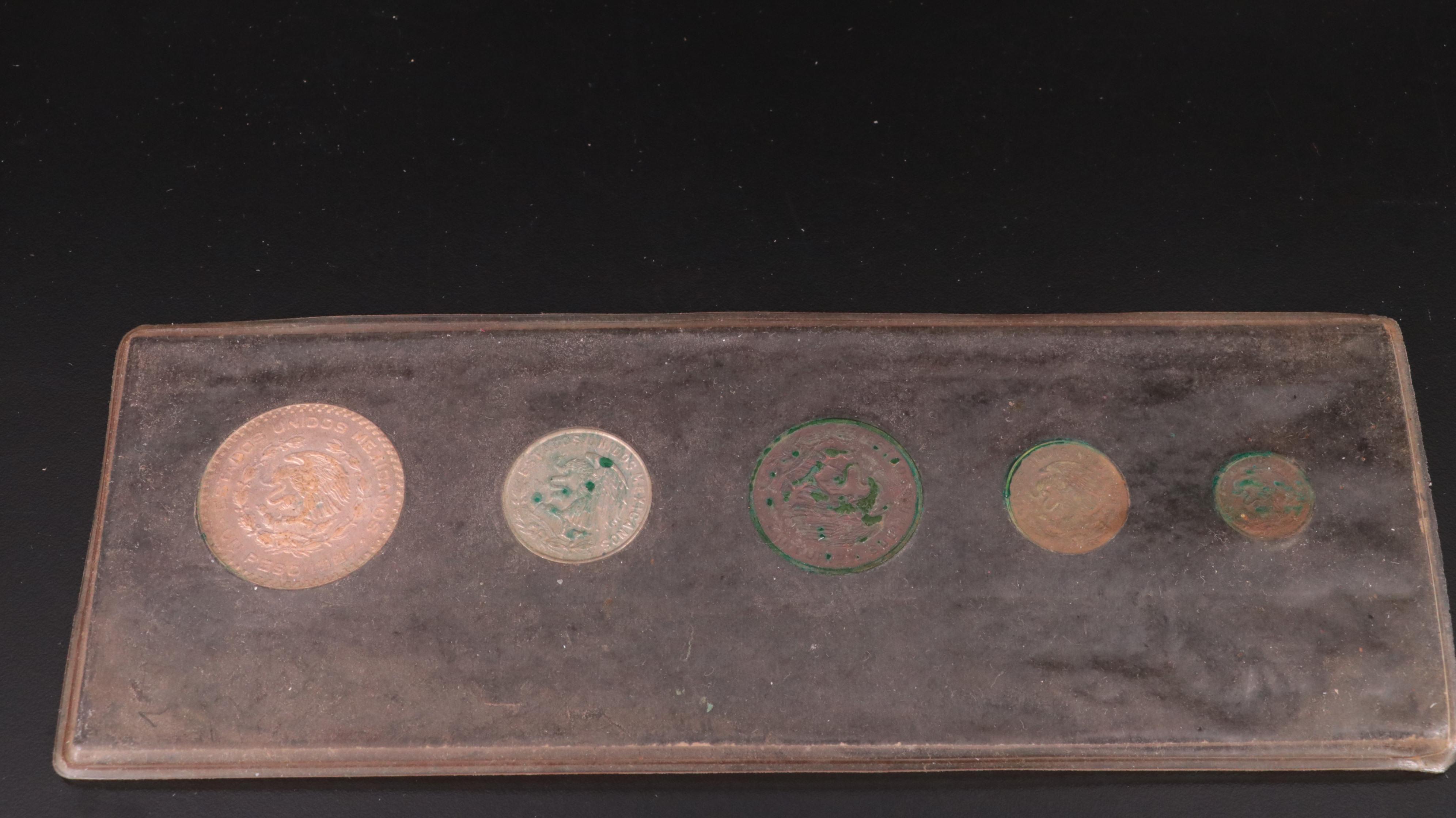 A collection of ten Israel proof like sets and six other proof and mint sets