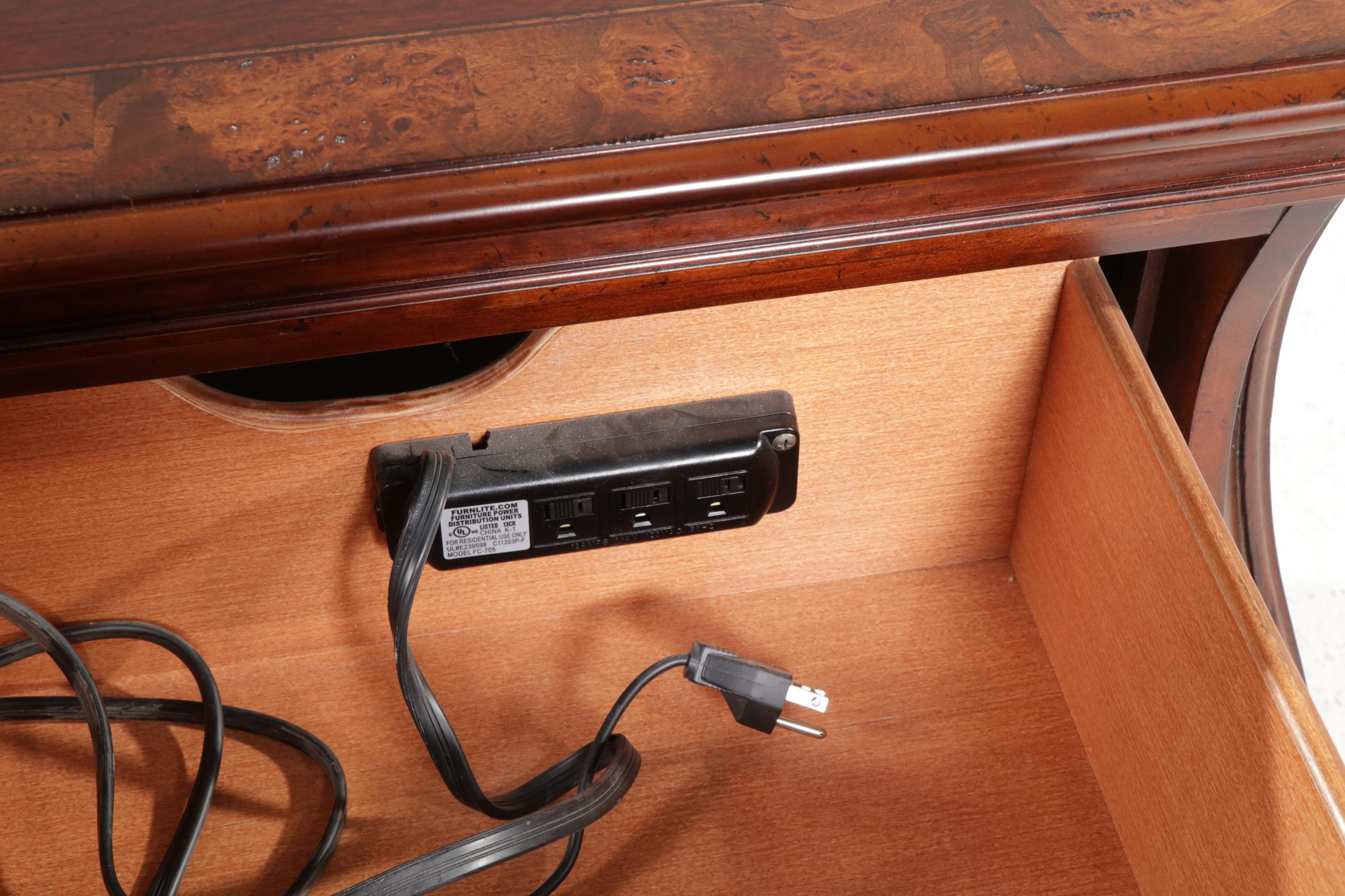 Legacy Classic Furniture Queen Bed Frame, TV Chest and Bedside Tables