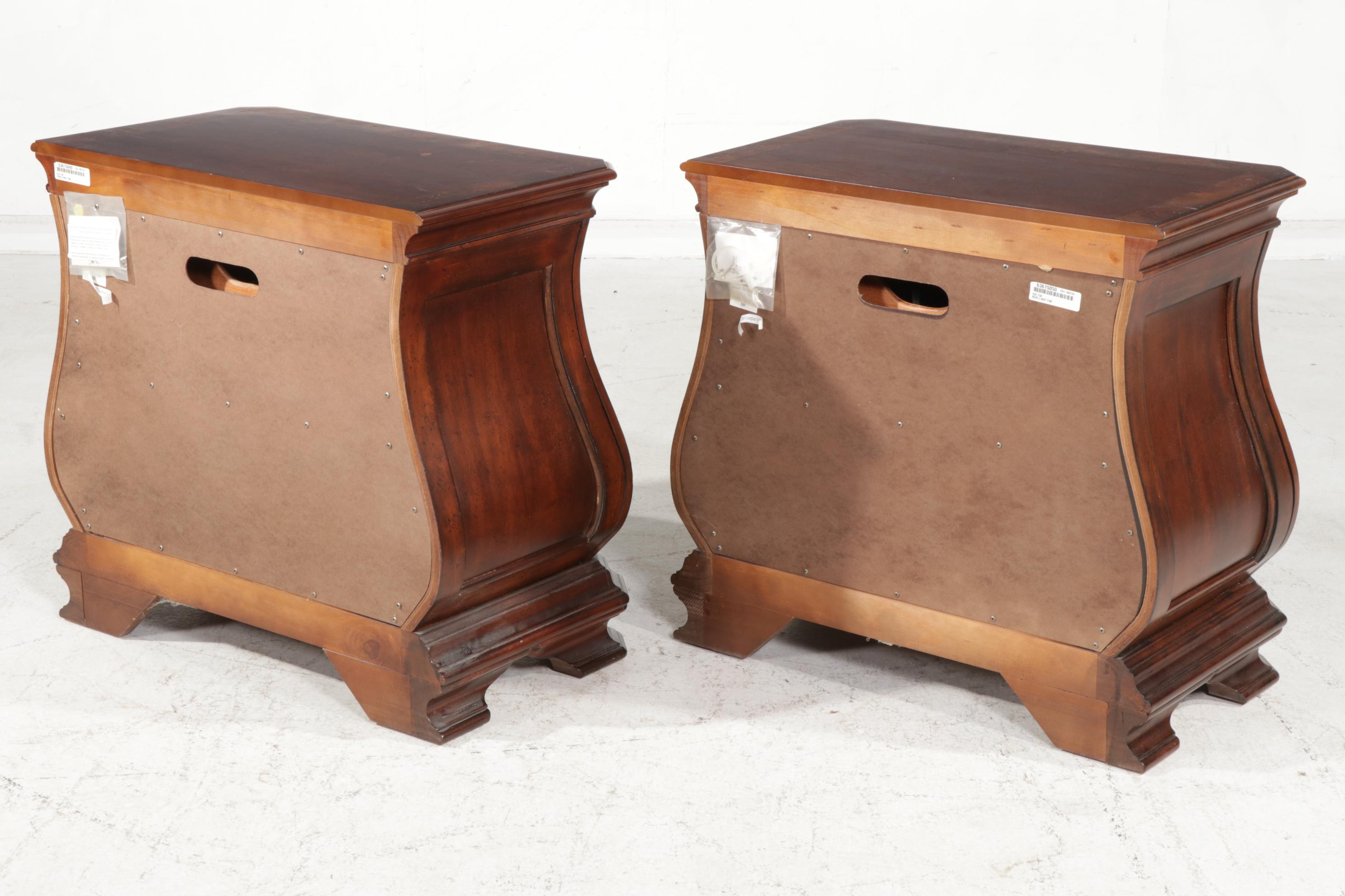 Legacy Classic Furniture Queen Bed Frame, TV Chest and Bedside Tables