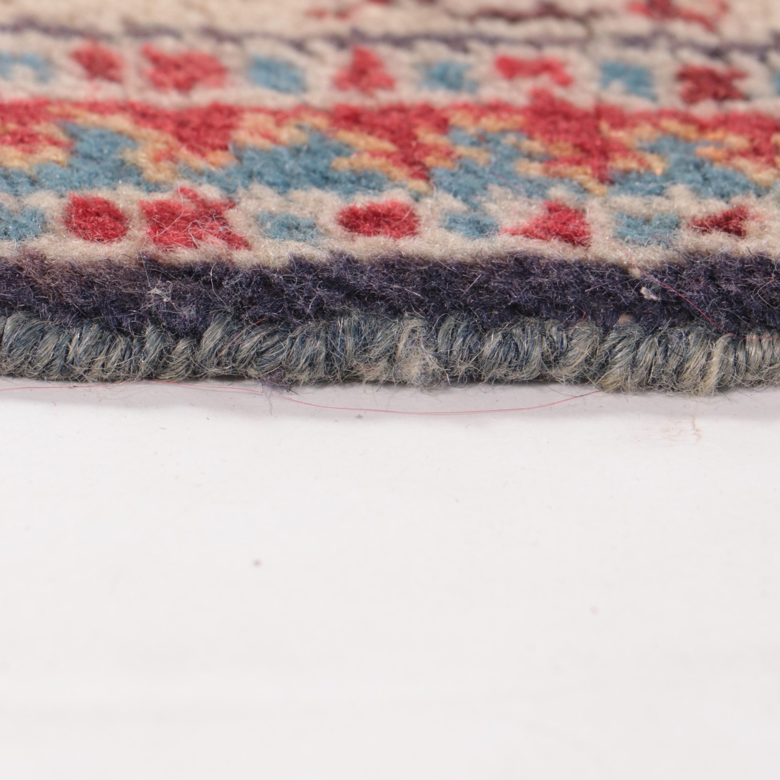 2'4 x 3'1 Hand-Knotted Persian Tabriz Accent Rug